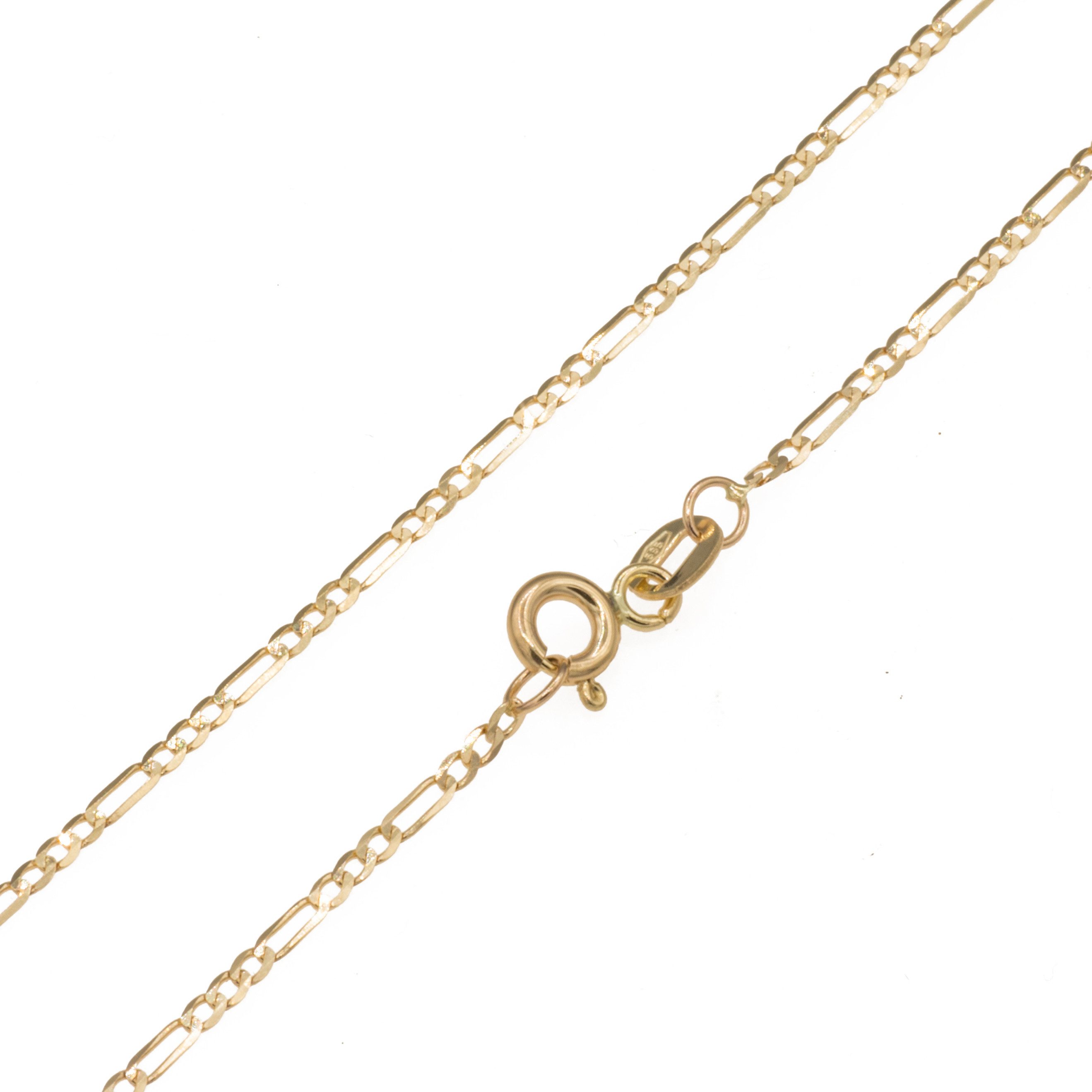 Bella Carina Goldkette Figaro Kette aus
