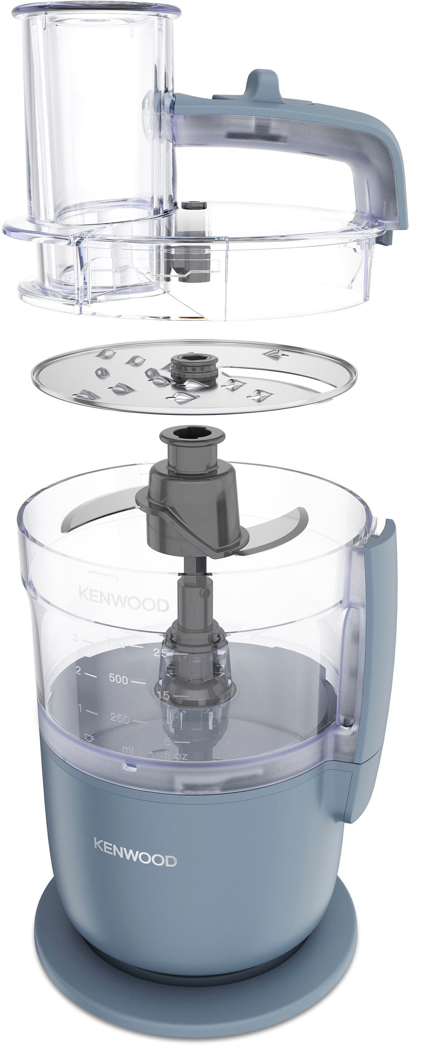 KENWOOD Kompakt-Küchenmaschine MultiPro Go FDP22.130GY, 650