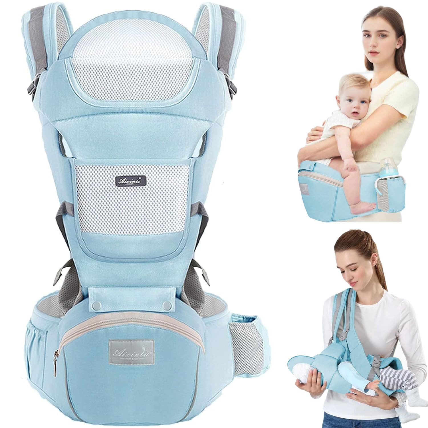 MODFU Bauchtrage 6 in 1 Babytrage