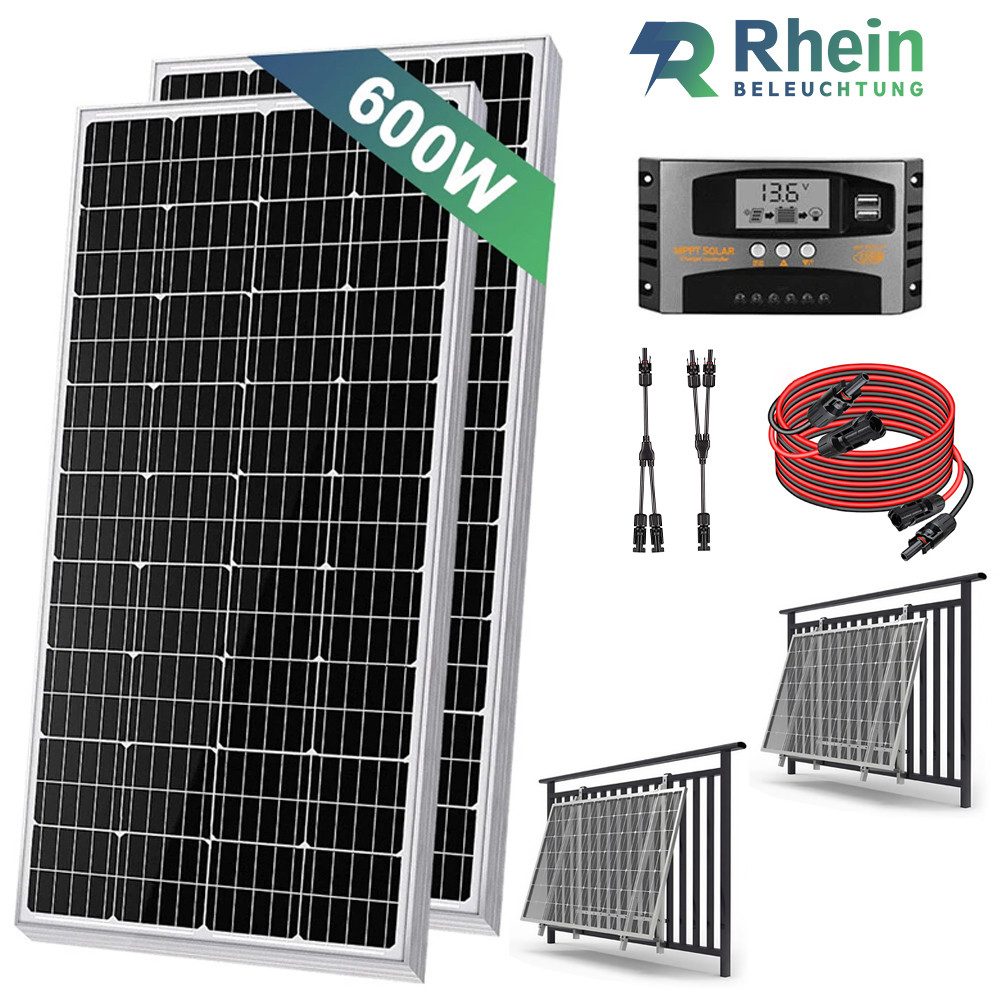 Rhein Beleuchtung Solaranlage 600W 12V Solaranlage