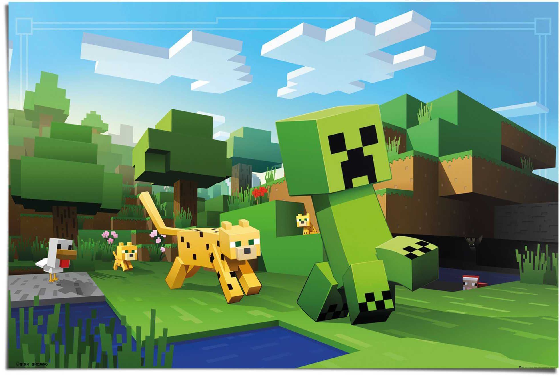 Reinders! Poster Poster Minecraft, Spiele (1