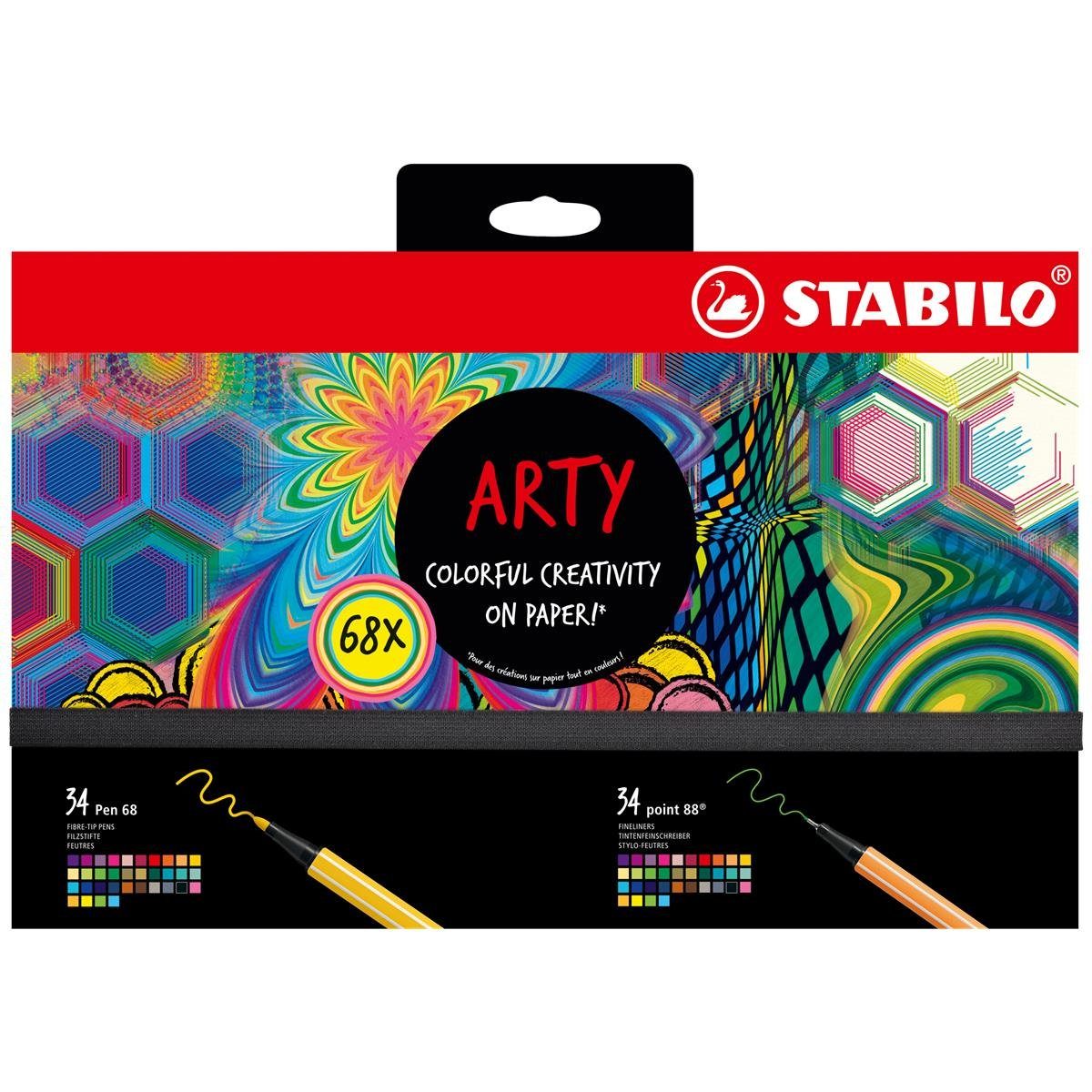 STABILO Pinselstift STABILO ARTY Creative Set