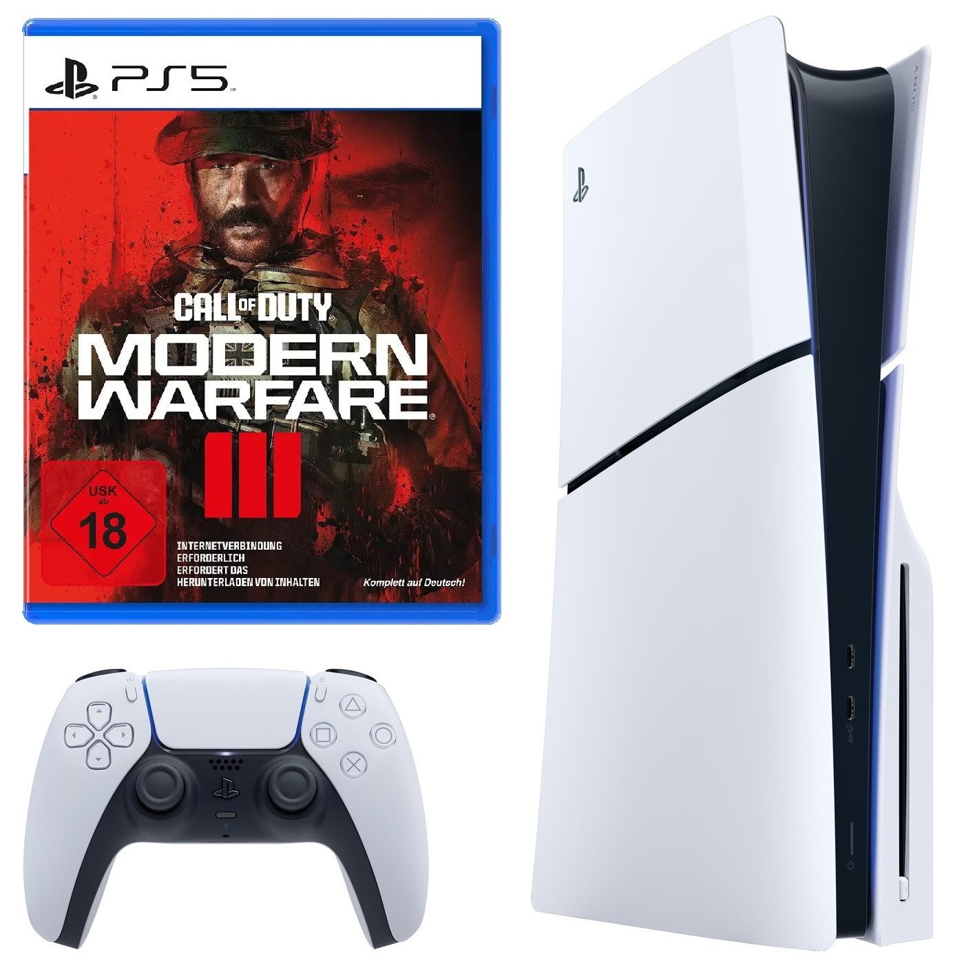 Playstation PS5 Slim Konsole Call of