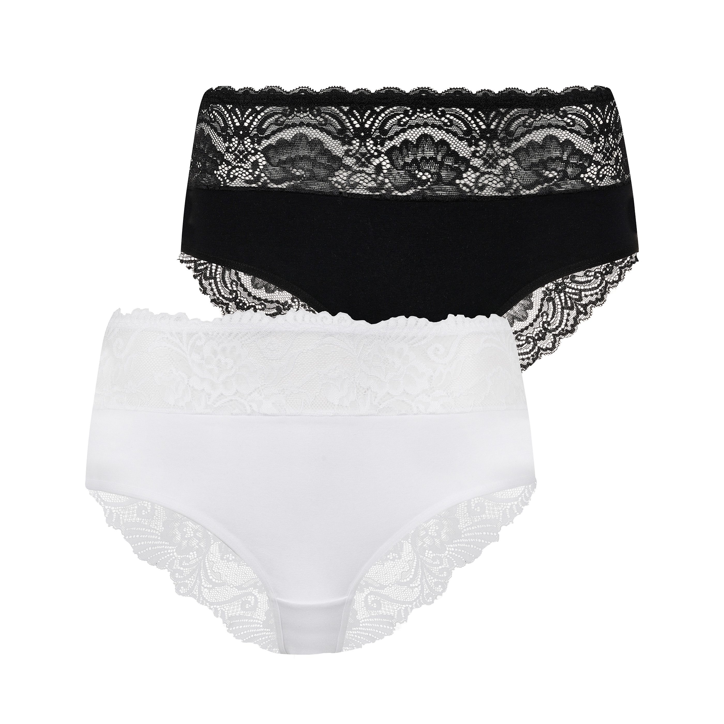 Evoni Hipster Damen Unterwäsche 2er Wäsche-Set