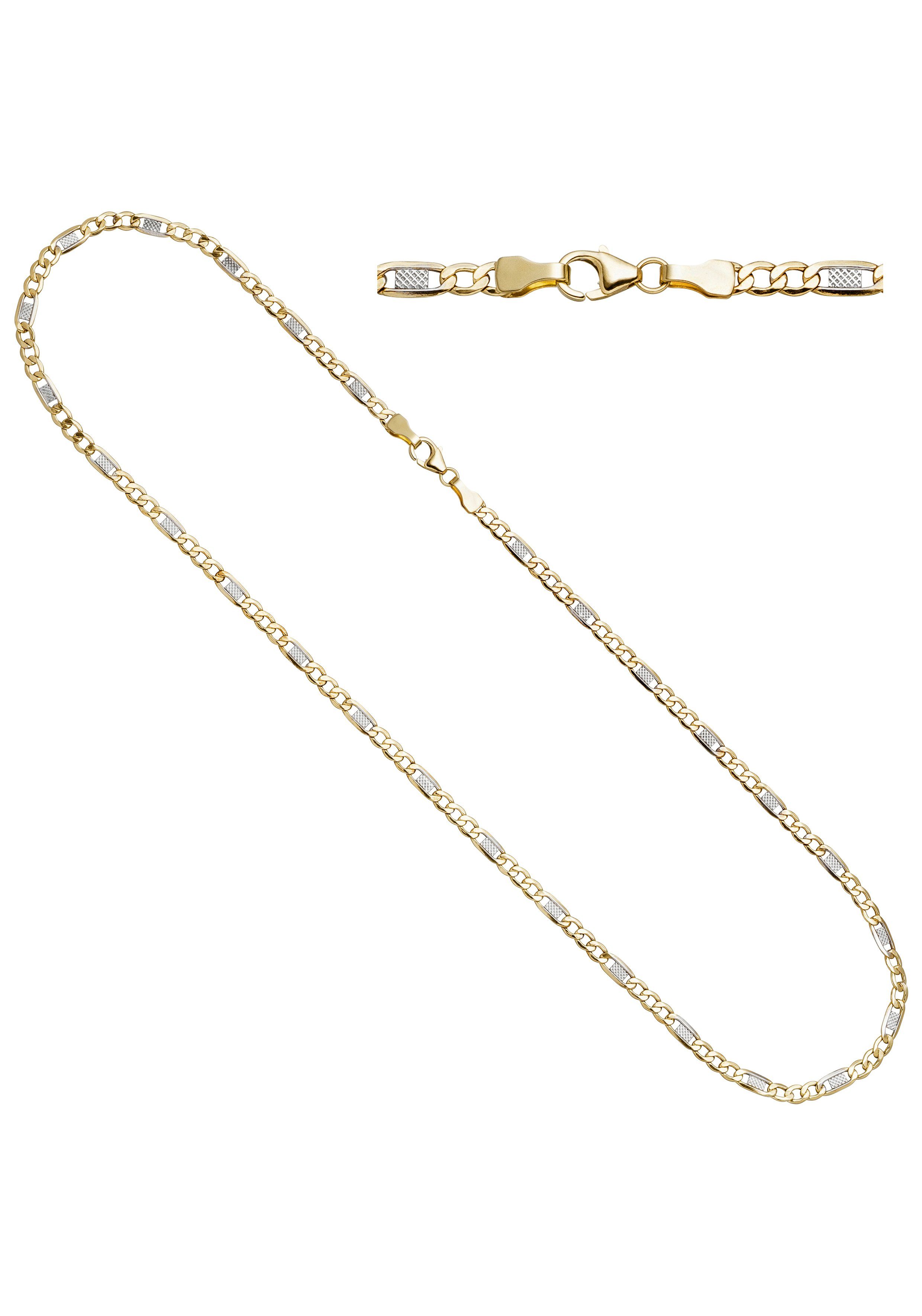JOBO Goldkette, Steg-Panzerkette 333 Gold 45