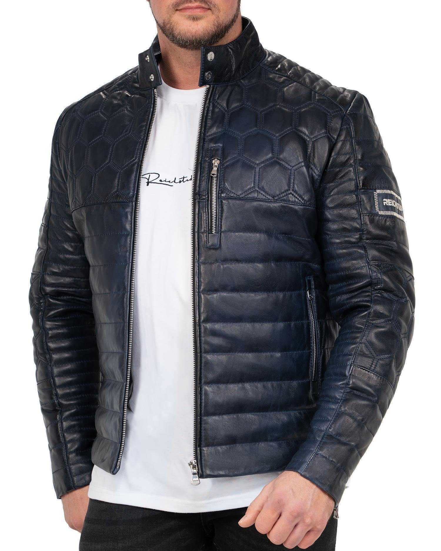 Reichstadt Lederjacke Herren ECHTLEDER Jacke 22RS31LUX