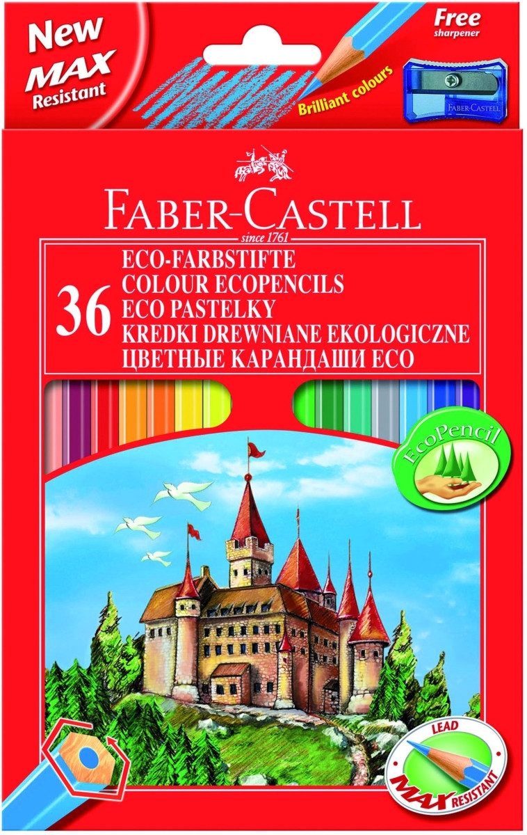 Faber-Castell Buntstift Farbstifte Castle 36er Etui
