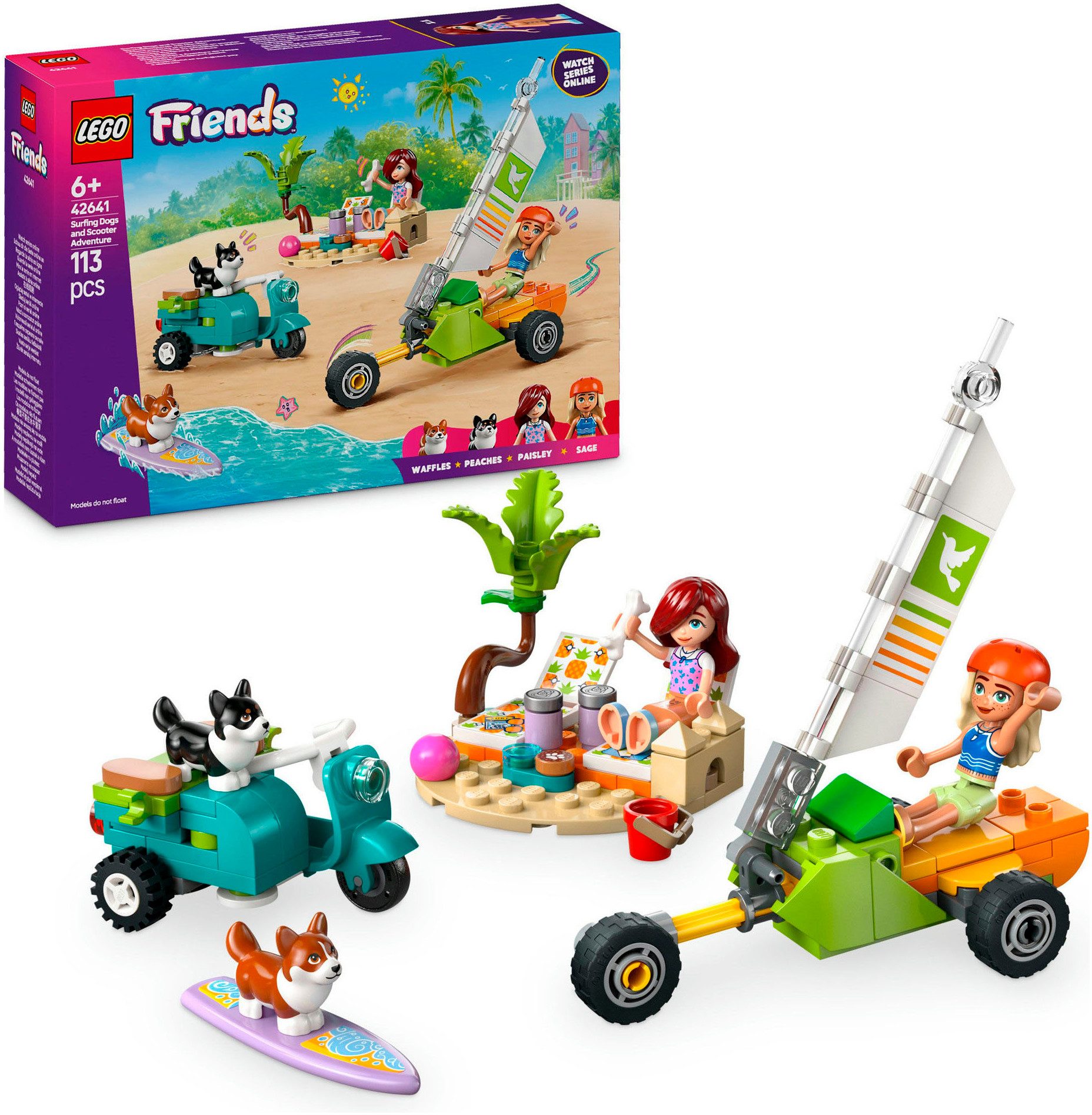 LEGO® Strandabenteuer mit Hunden (42641), LEGO