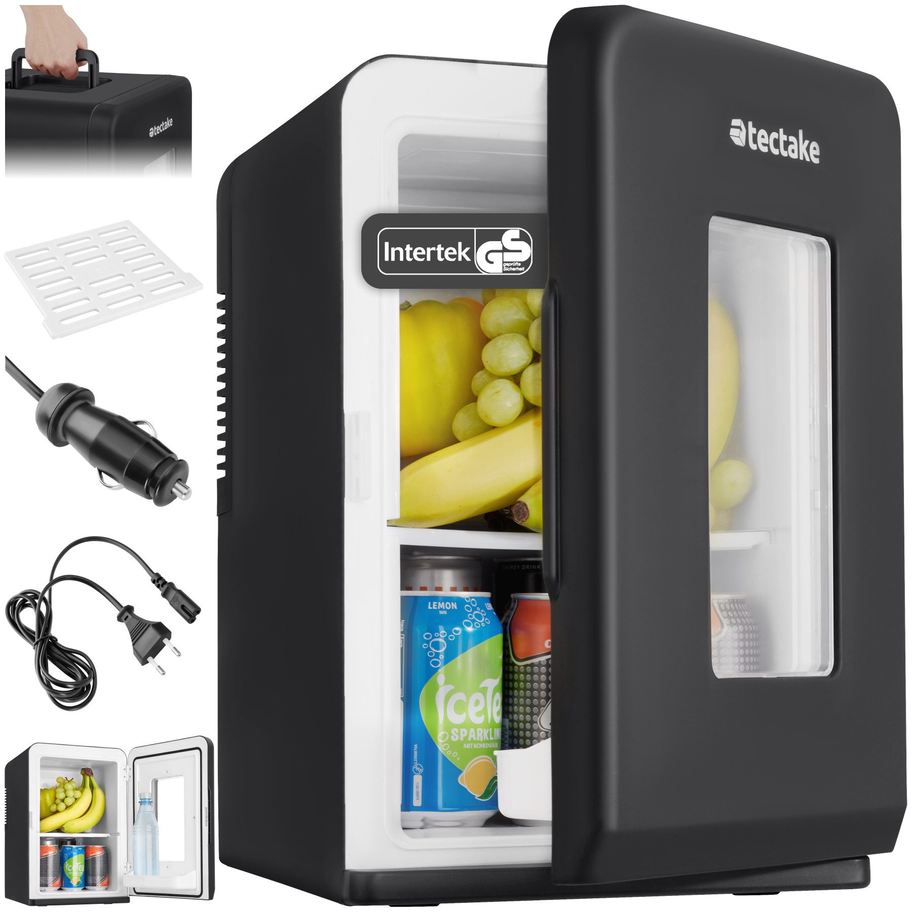 tectake Kühlschrank Kühlschrank, 41,00 cm hoch,