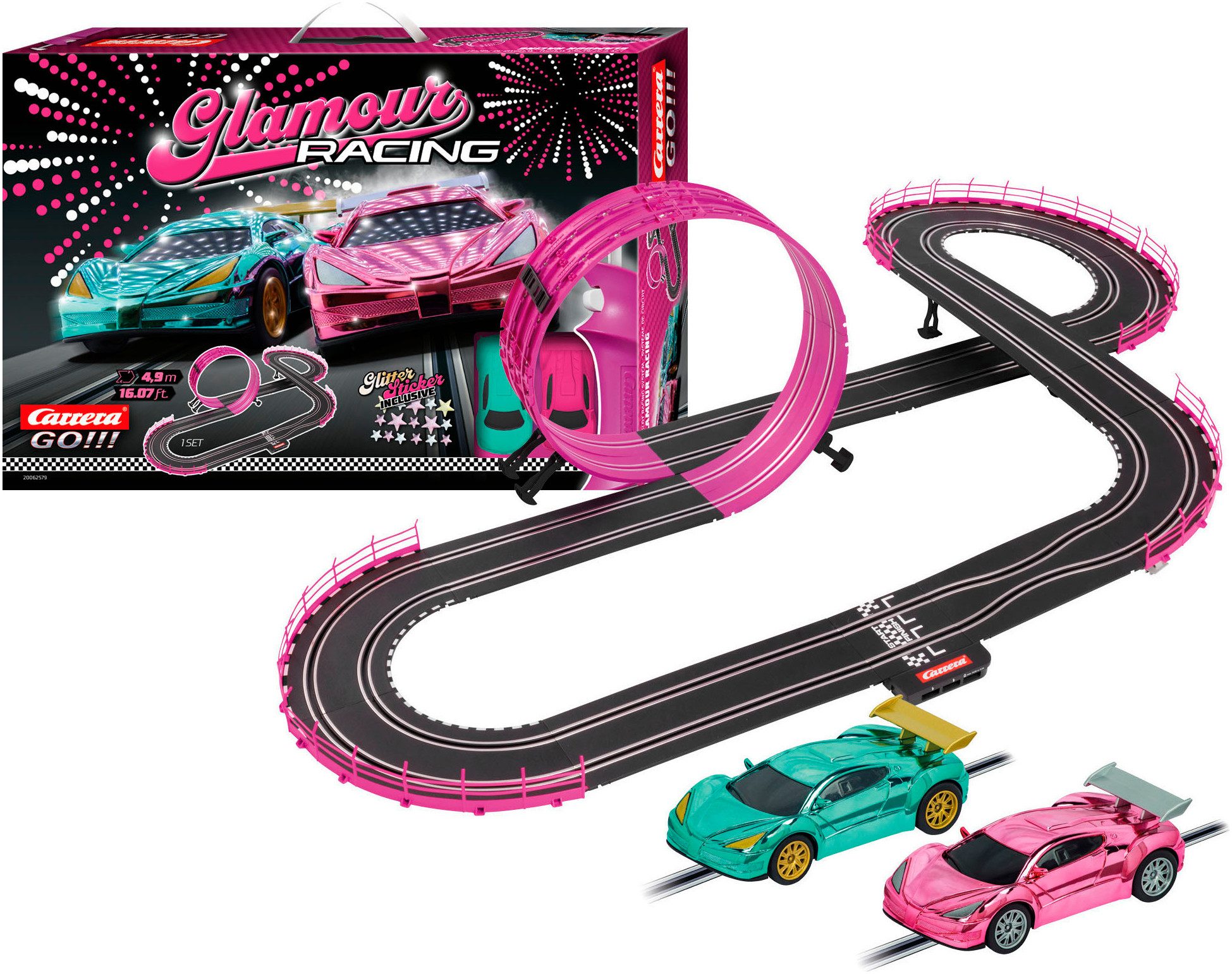 Carrera® Autorennbahn Carrera GO!!! - Glamour