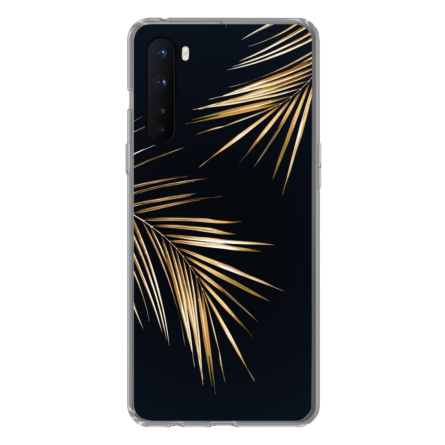 MuchoWow Handyhülle für OnePlus Nord Blätter