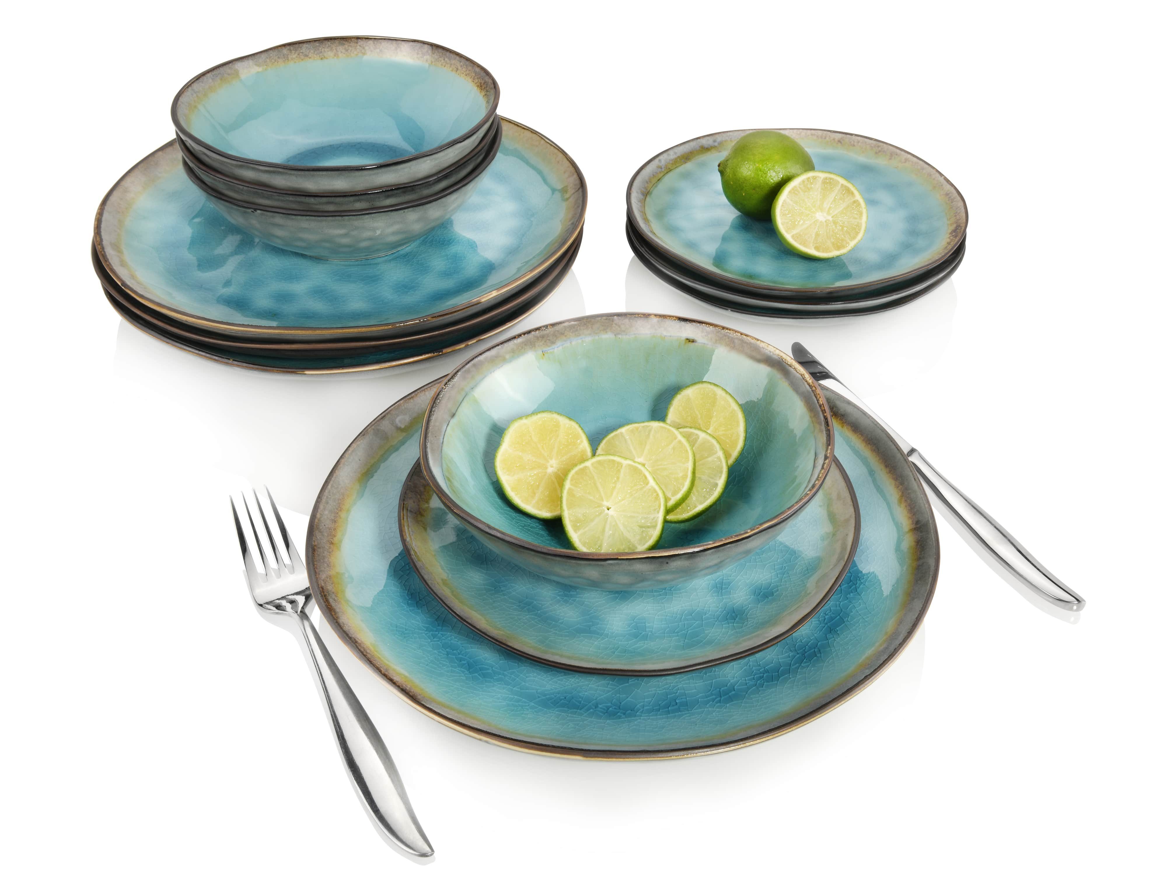 SÄNGER Tafelservice Capri Geschirrset, Türkis Blau