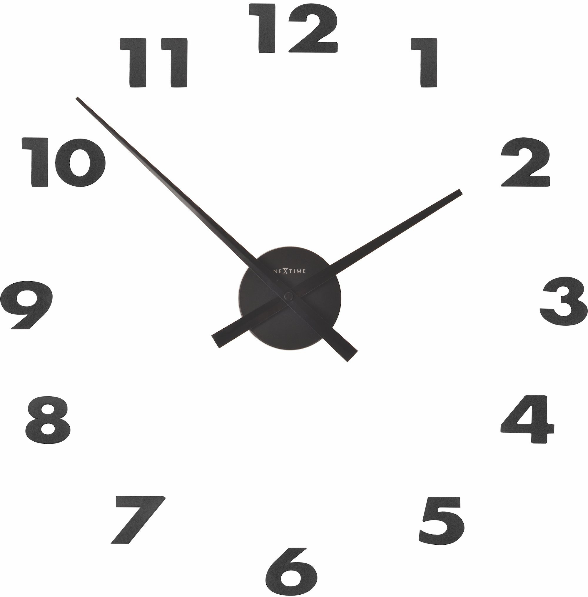 NEXTIME Wanduhr 3074ZW (Wanduhr hat ein