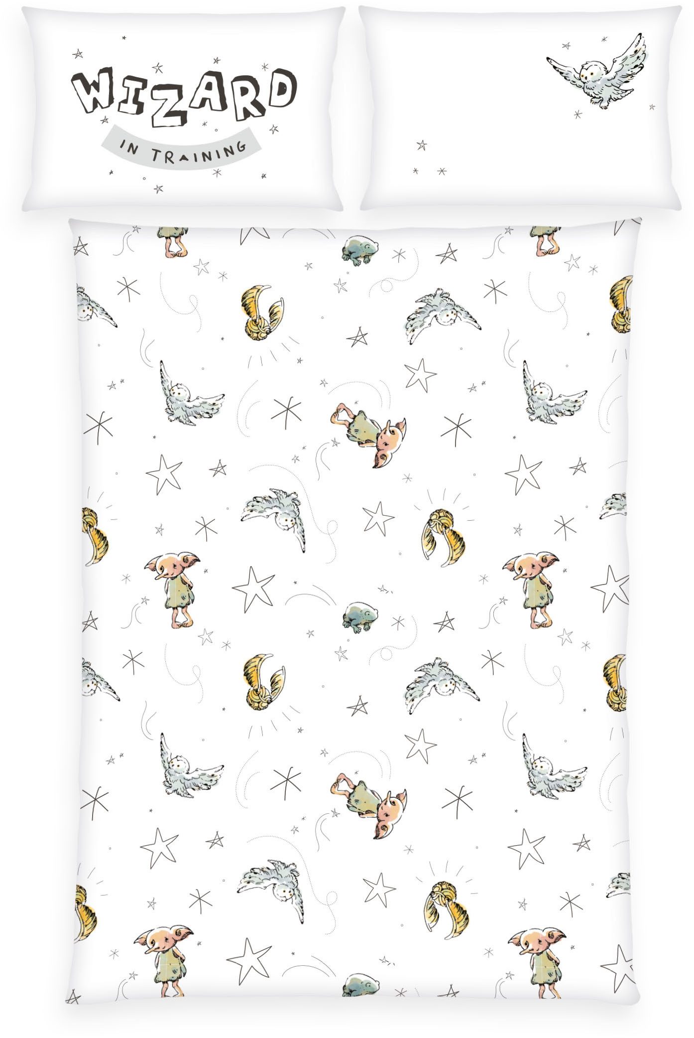 Harry Potter Babybettwäsche Harry Potter, Flanell,