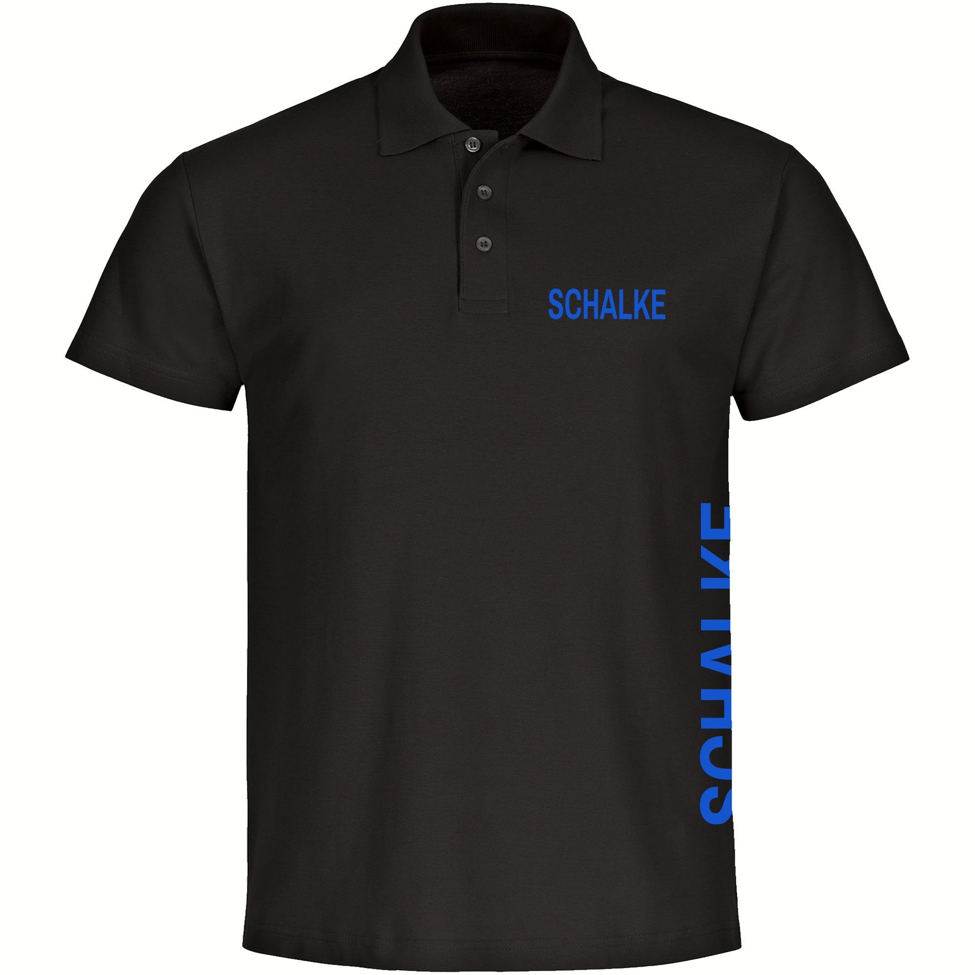 multifanshop Poloshirt Schalke - Brust &