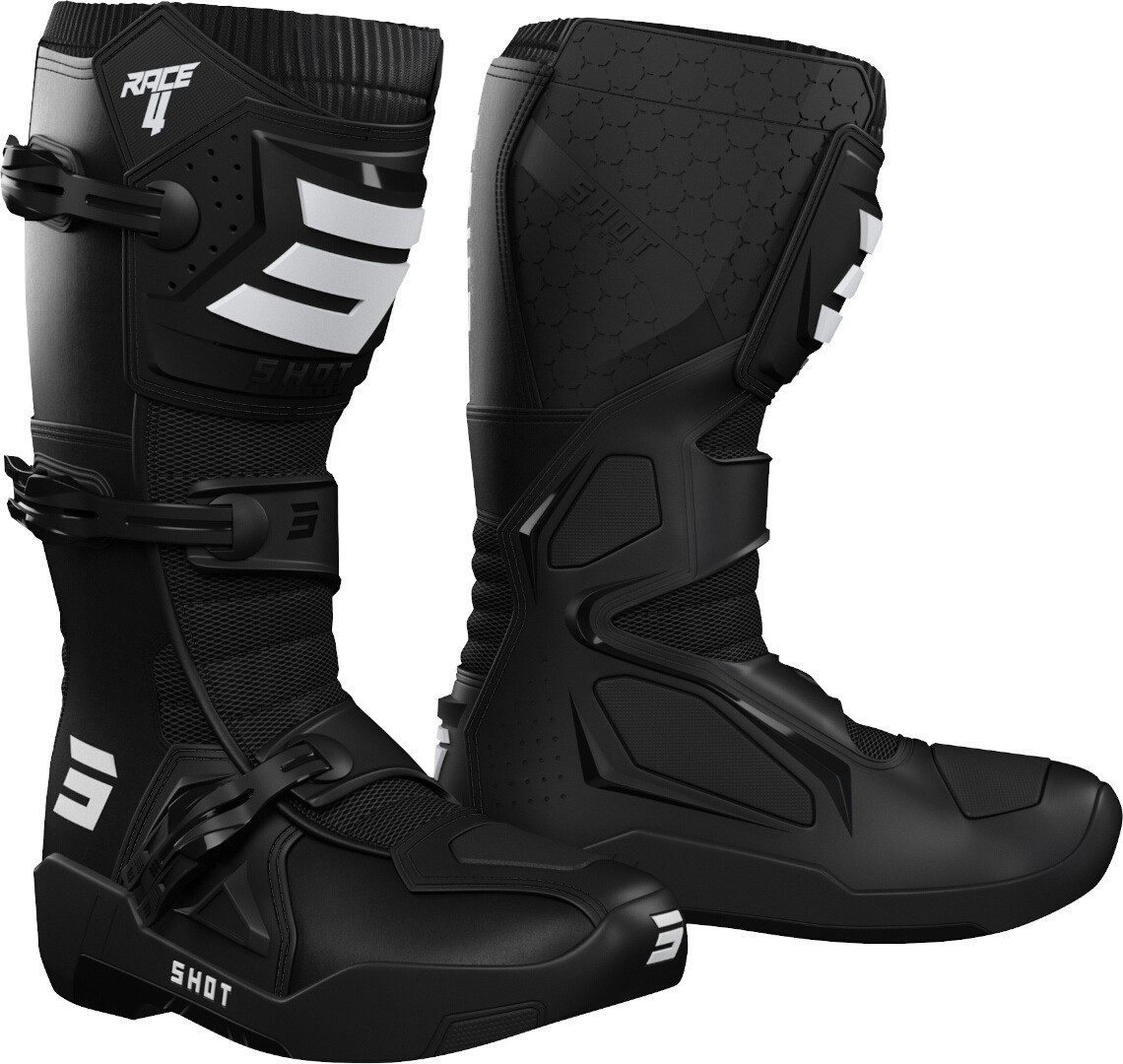 Shot Race 4 Motocross Stiefel Motorradstiefel