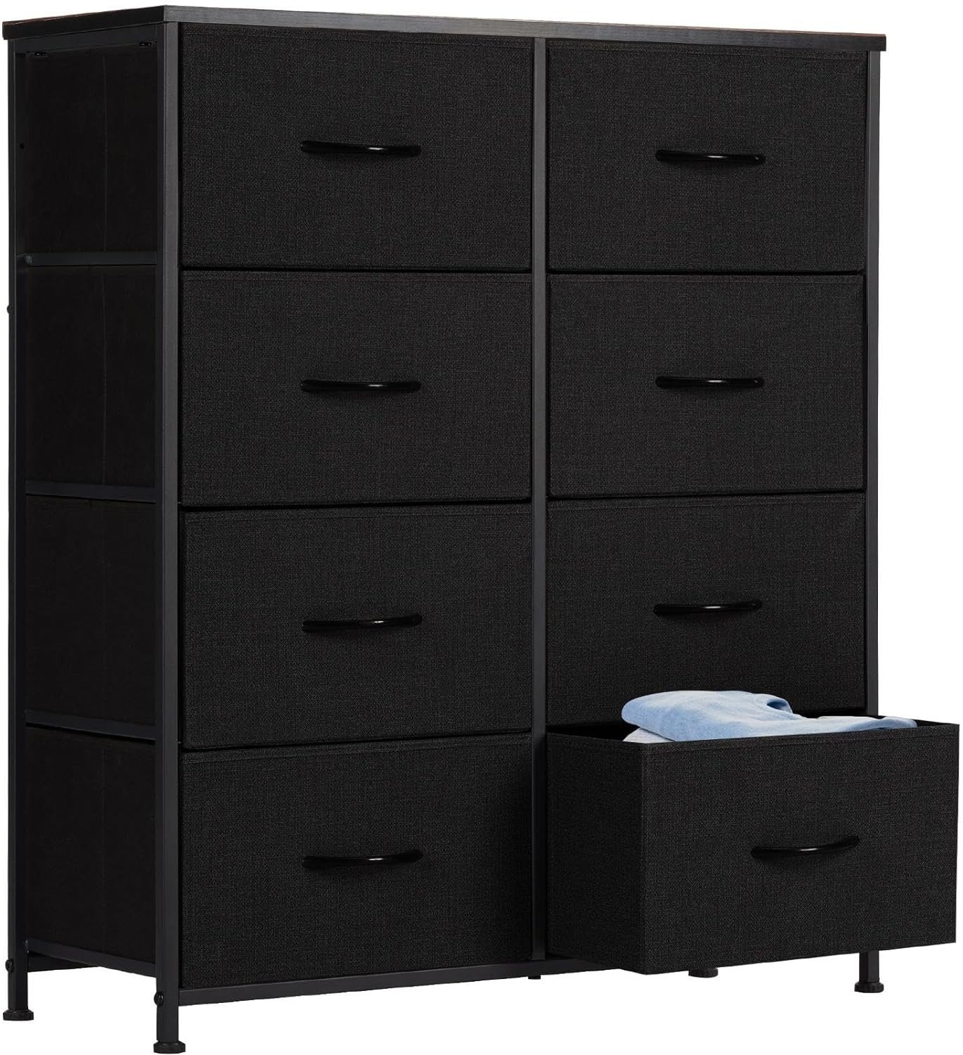 DUMOS Stoffschrank Kommode mit 8 Schubladen
