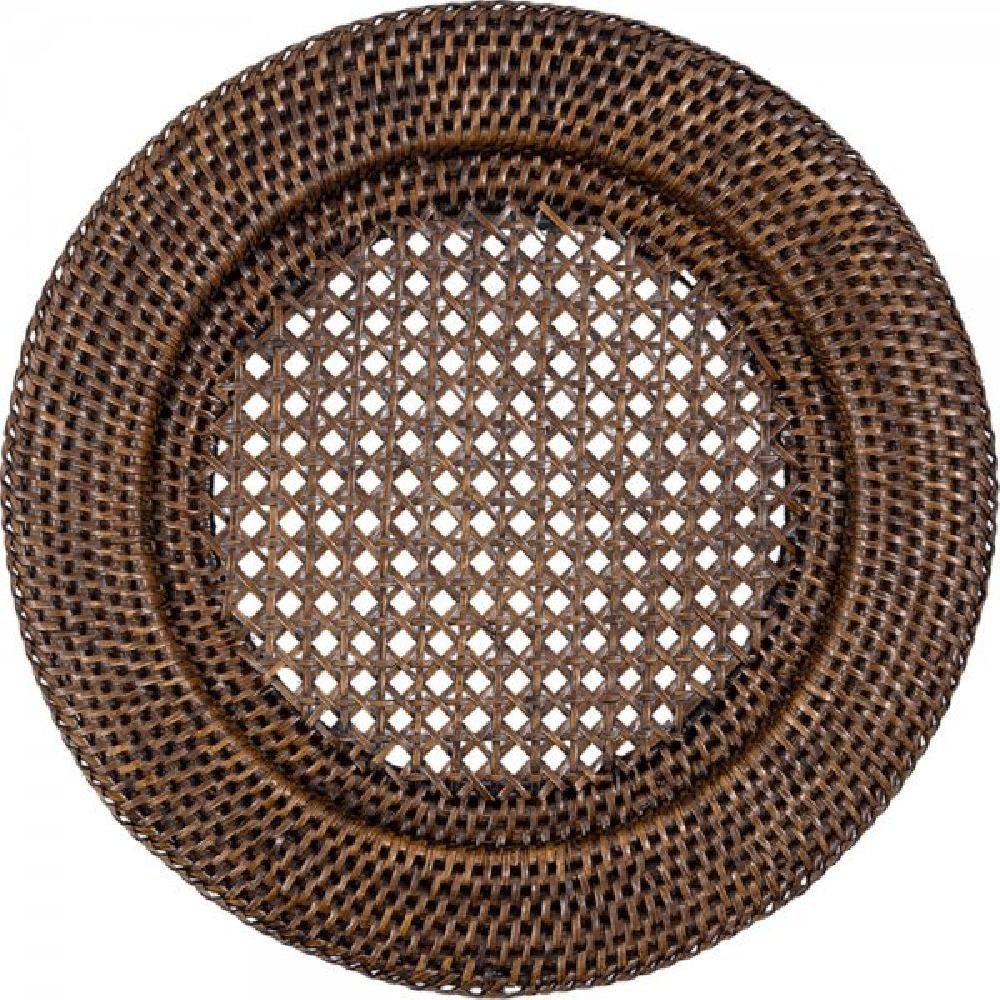 Greengate Tischdecke Platzteller Unterteller Rattan Rund