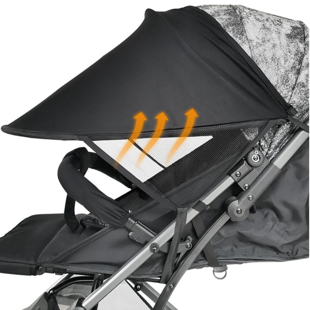 Coonoor Kinderwagen-Sonnenschutzhülle Kinderwagen-Sonnenschutzhülle Sonnenschutz Deluxe, für