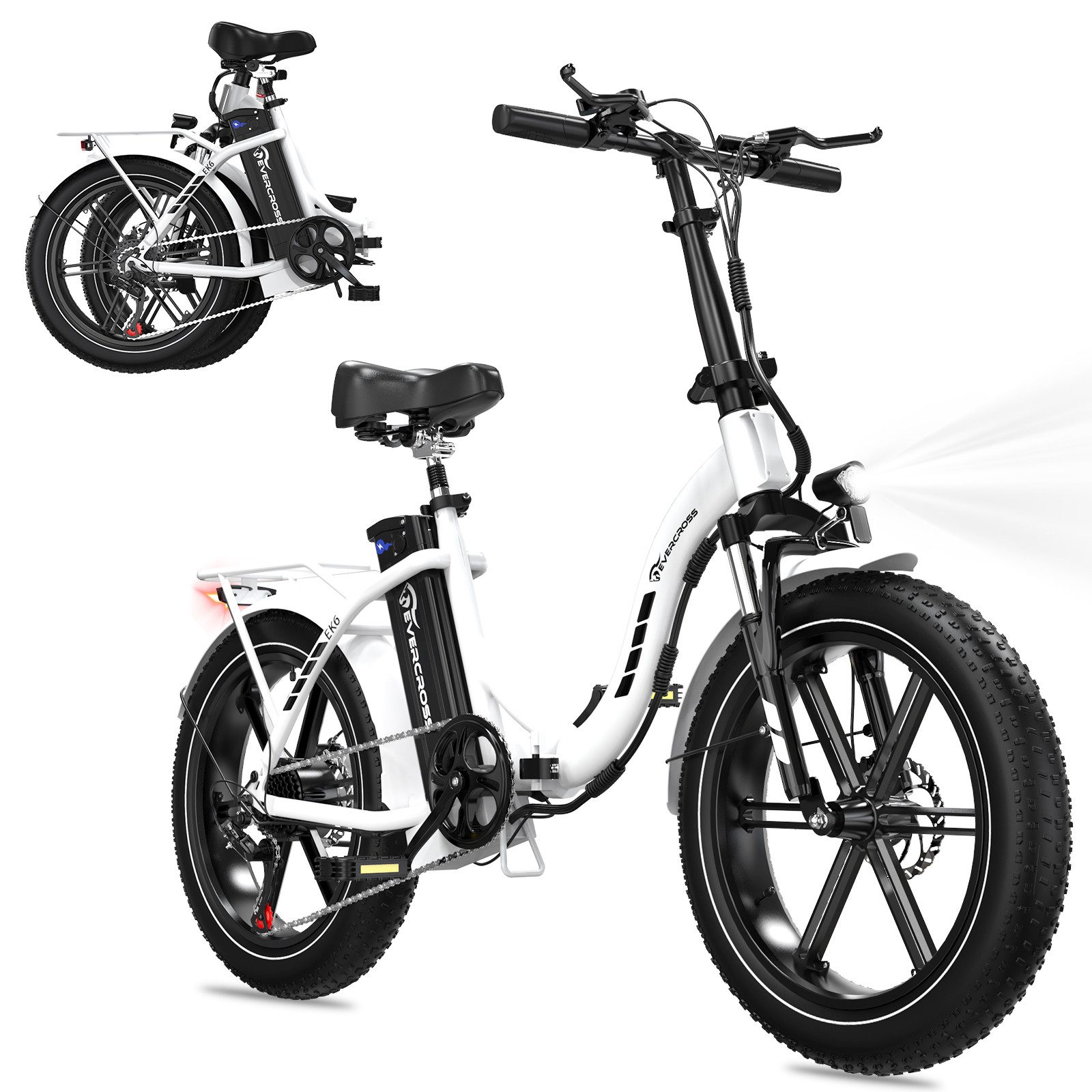 EVERCROSS TECH E-Bike E-Bike EK6 Faltbares