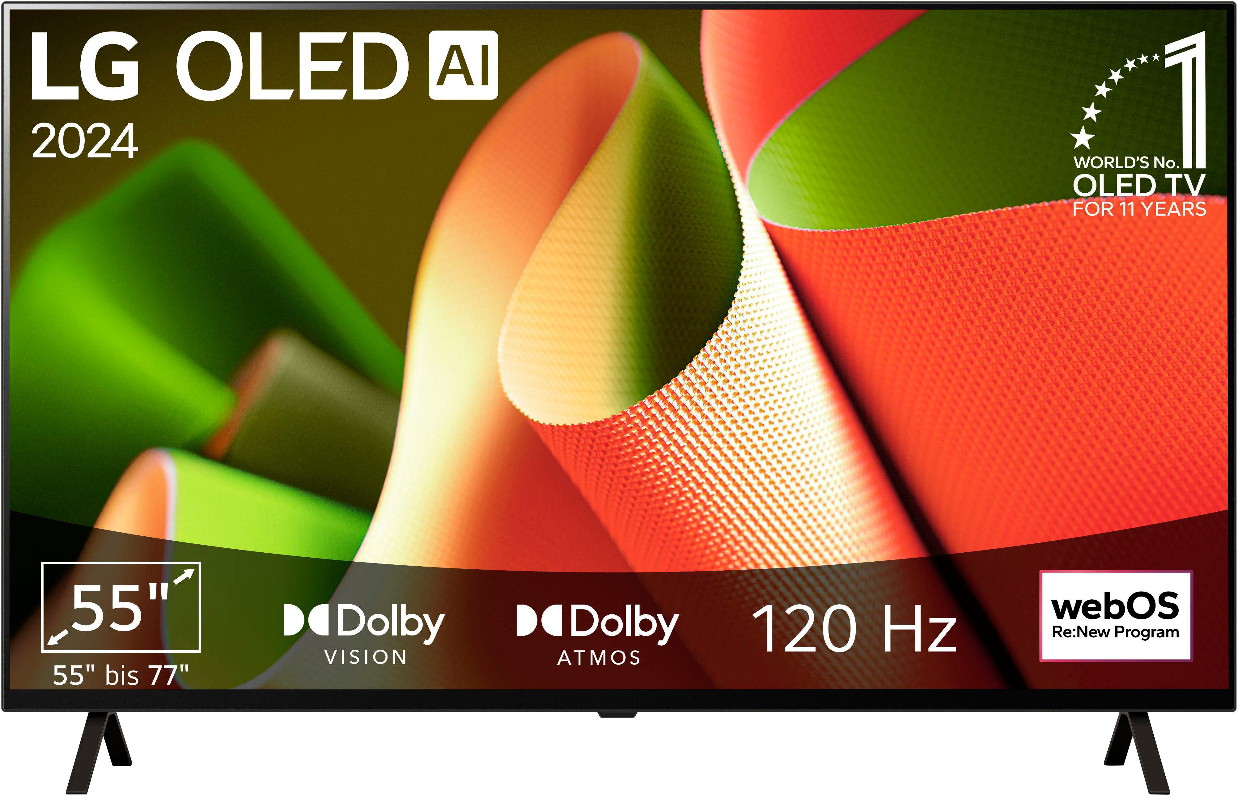 LG OLED55B42LA OLED-Fernseher (139 cm/55 Zoll,