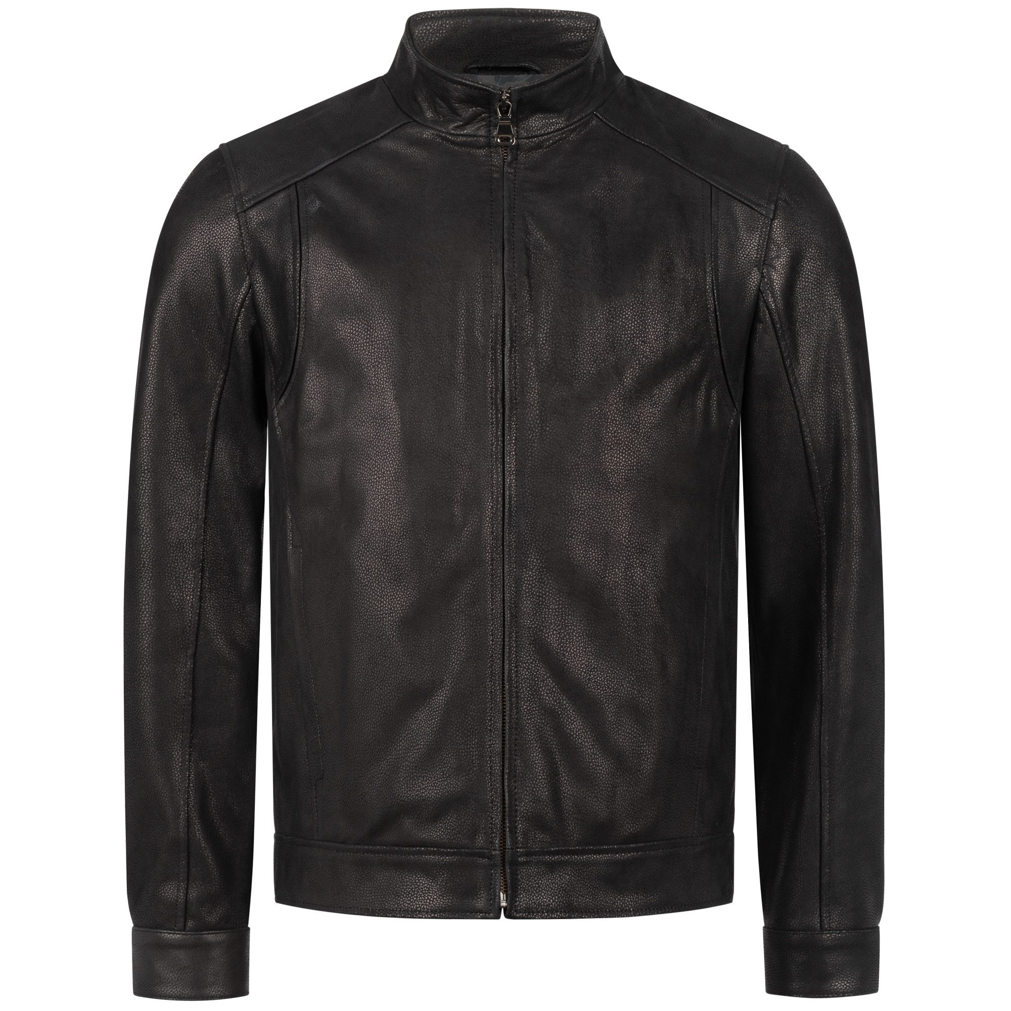 S&A Ledermoden Lederjacke Anton Aufwendig gefärbte