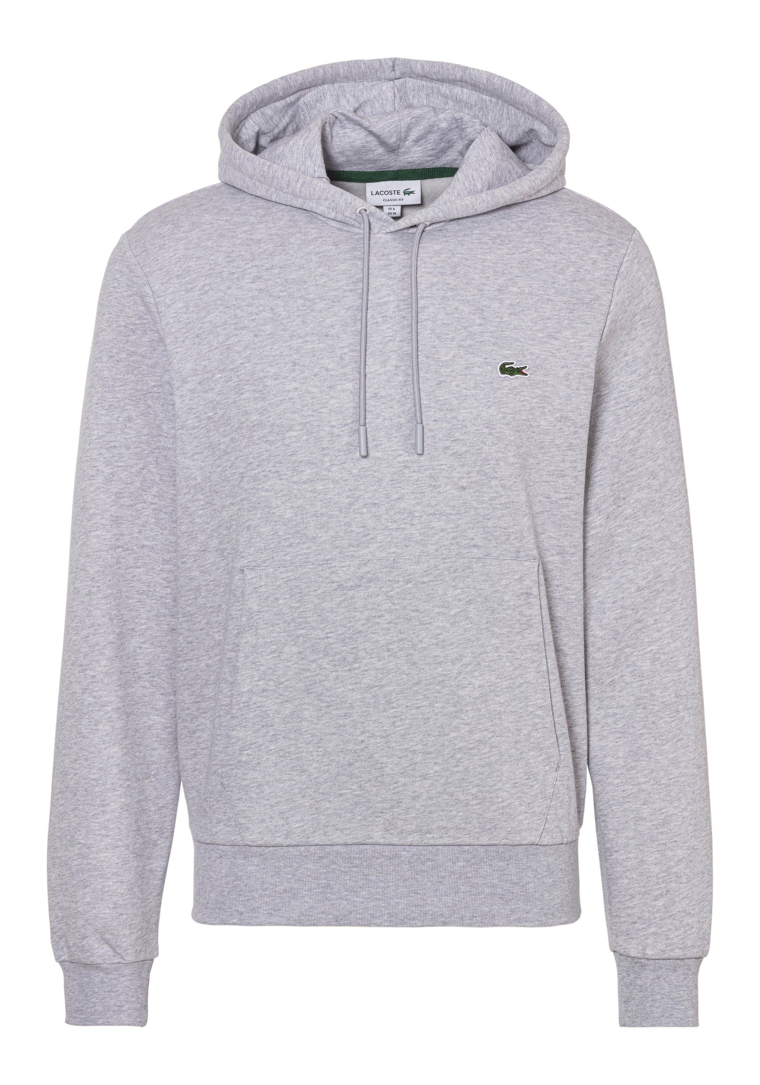 Lacoste Kapuzensweatshirt mit Lacoste Krokodil Stickerei