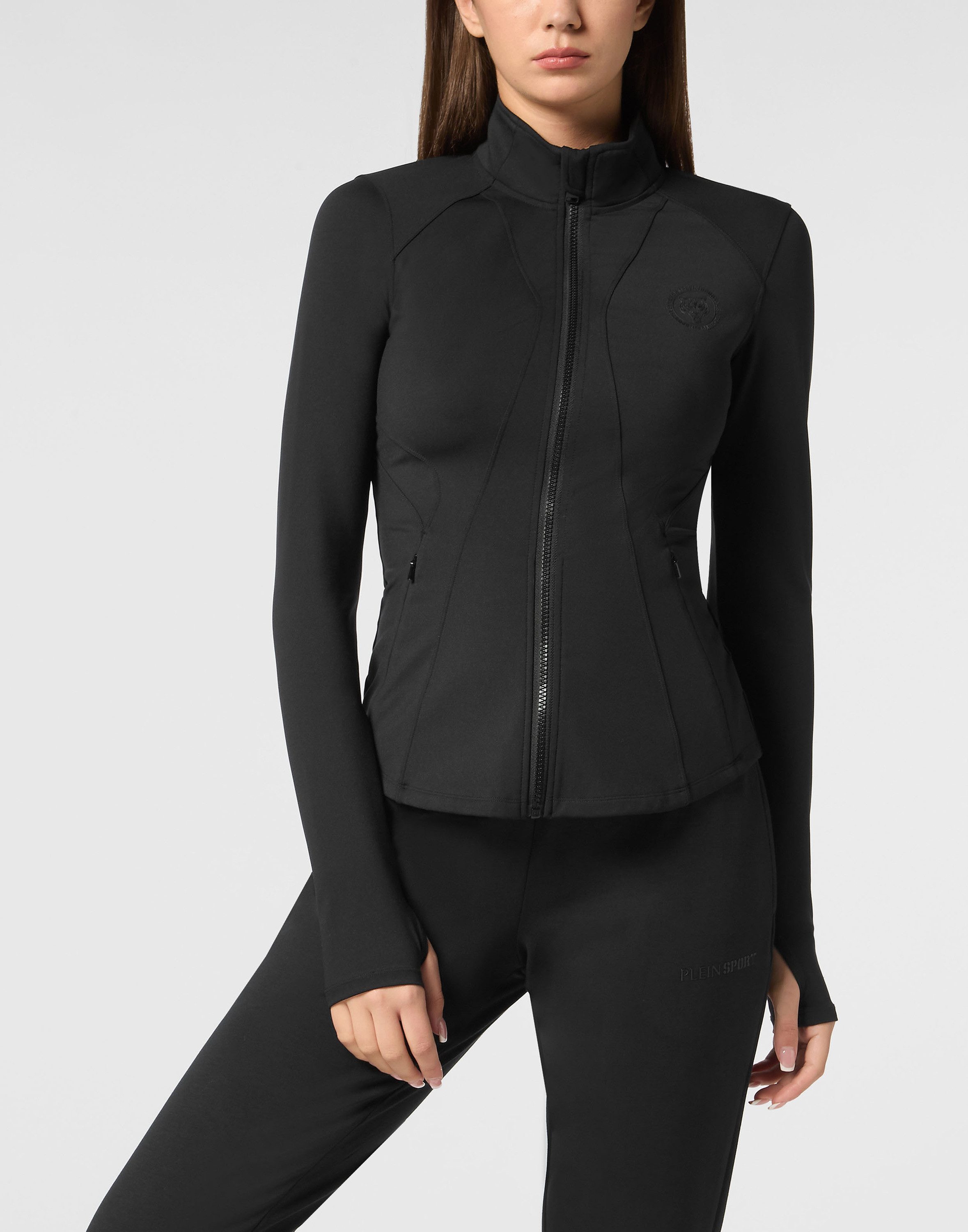 PLEIN SPORT Yoga-Sweatjacke Sweatjacke