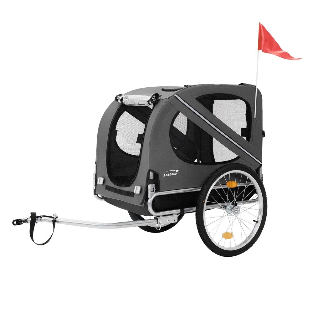 Hauki Fahrradhundeanhänger Fahrradanhänger & Hundebuggy 2in1