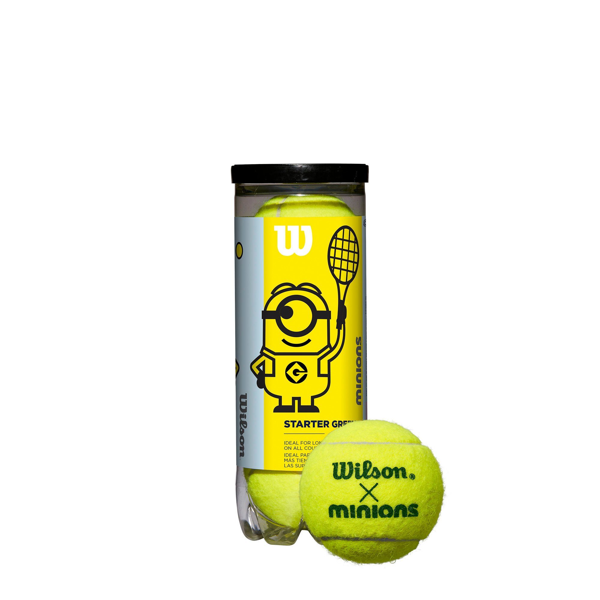 Wilson Tennisball Methodikbälle Stage 1 Minions