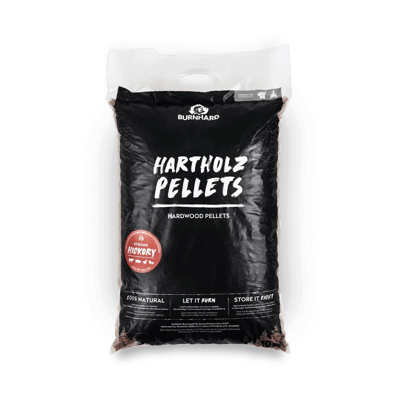 BURNHARD Holzpellets Premium Hartholz Pellets 10