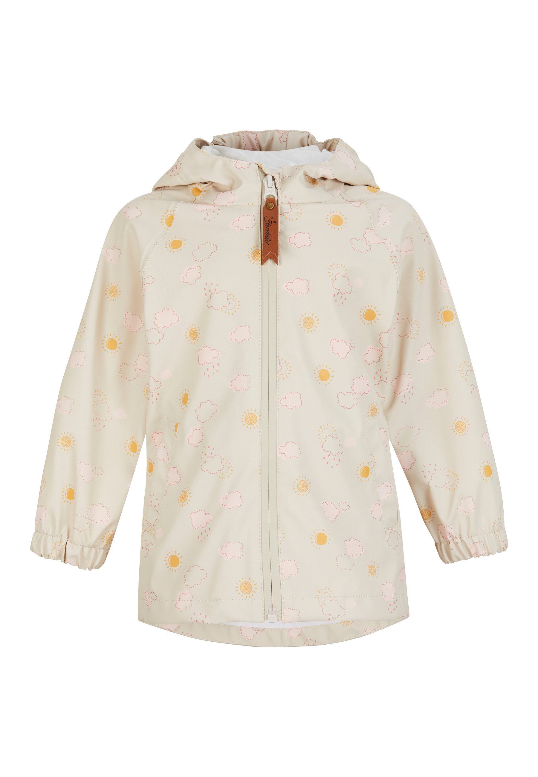 Sterntaler® Regenjacke Regenjacke ungefüttert Wolken (1-St)