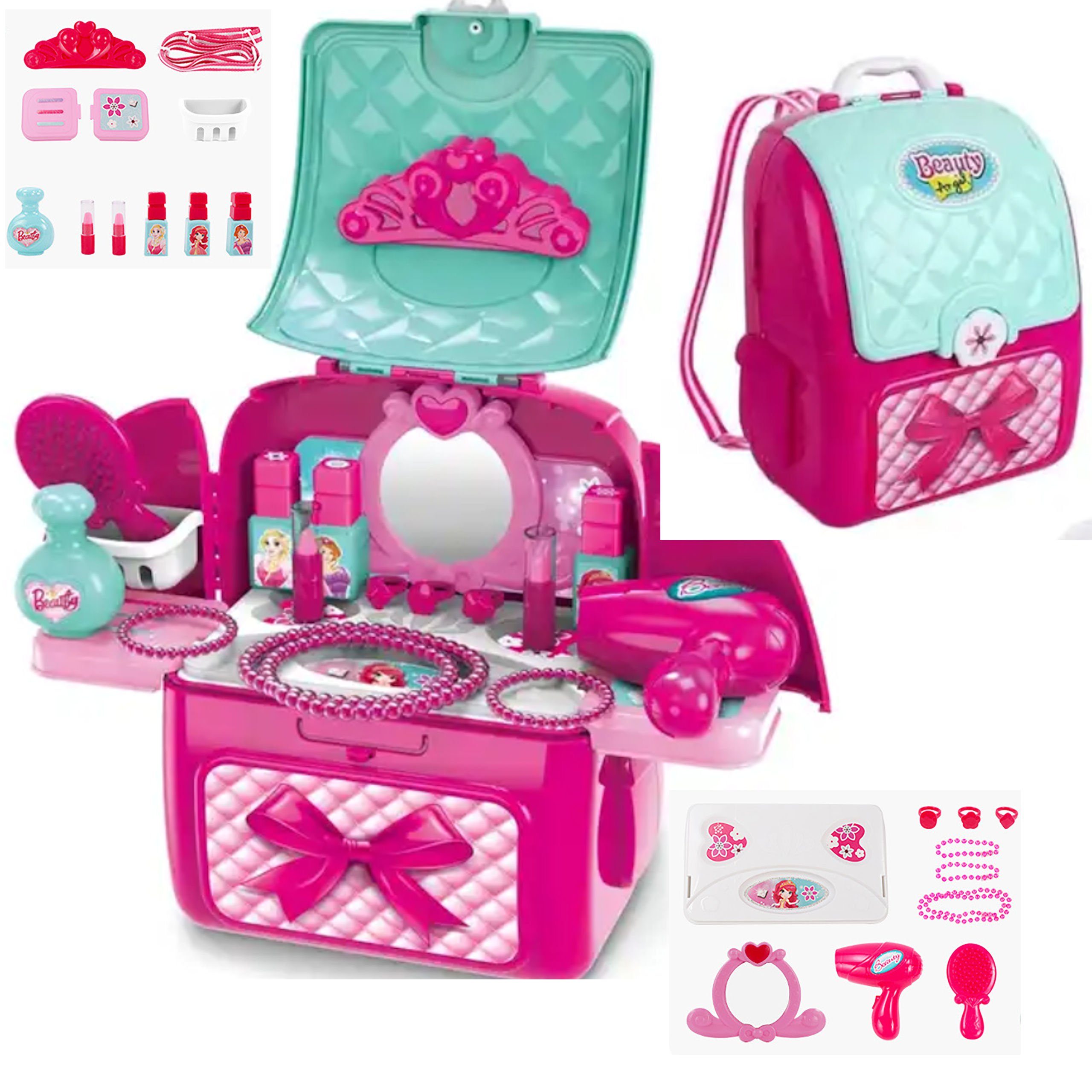 COIL Kosmetik-Set Kinder-Make-up-Set, Make-up-Spielzeug für Mädchen,