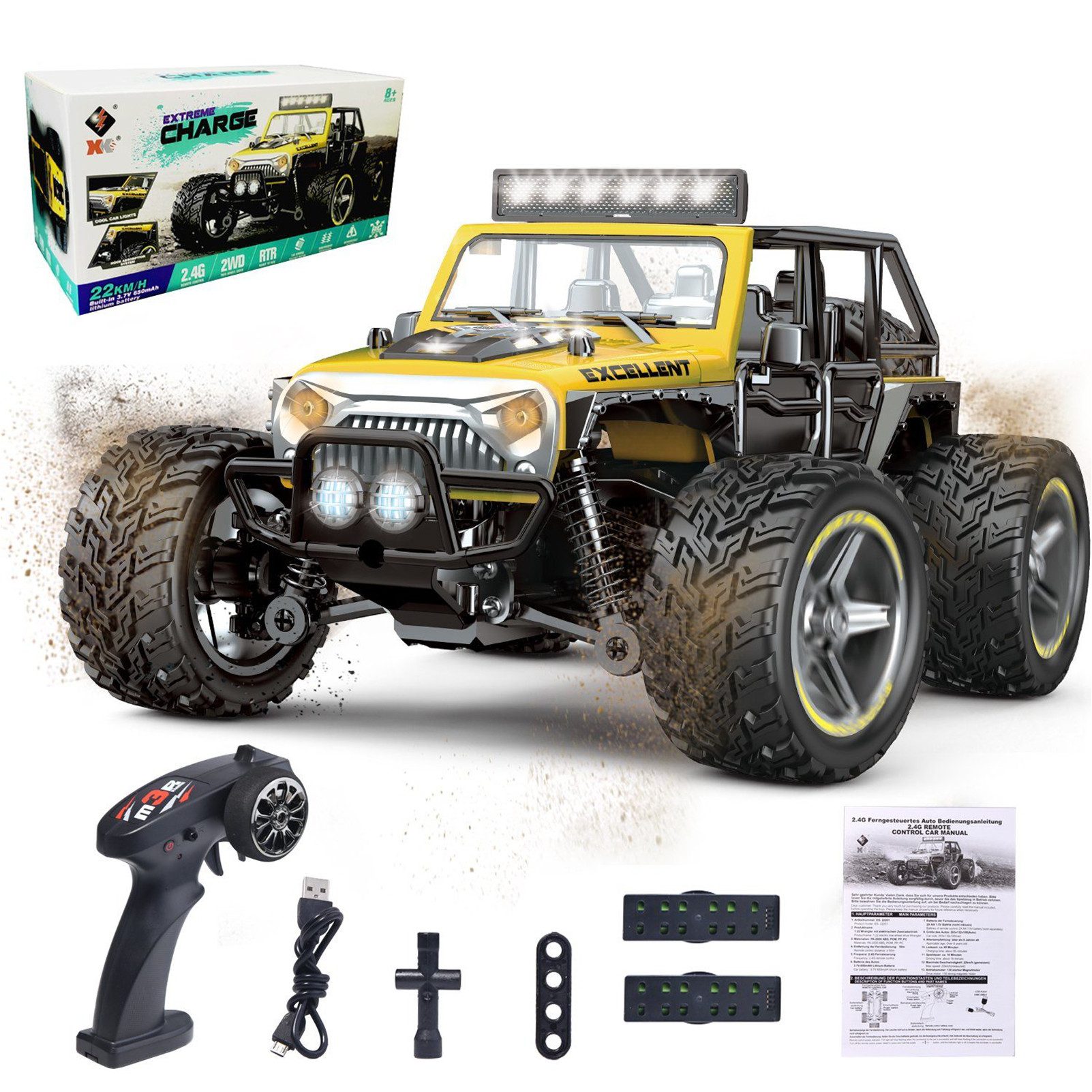 Esun RC-Auto Ferngesteuertes Auto Ab 8