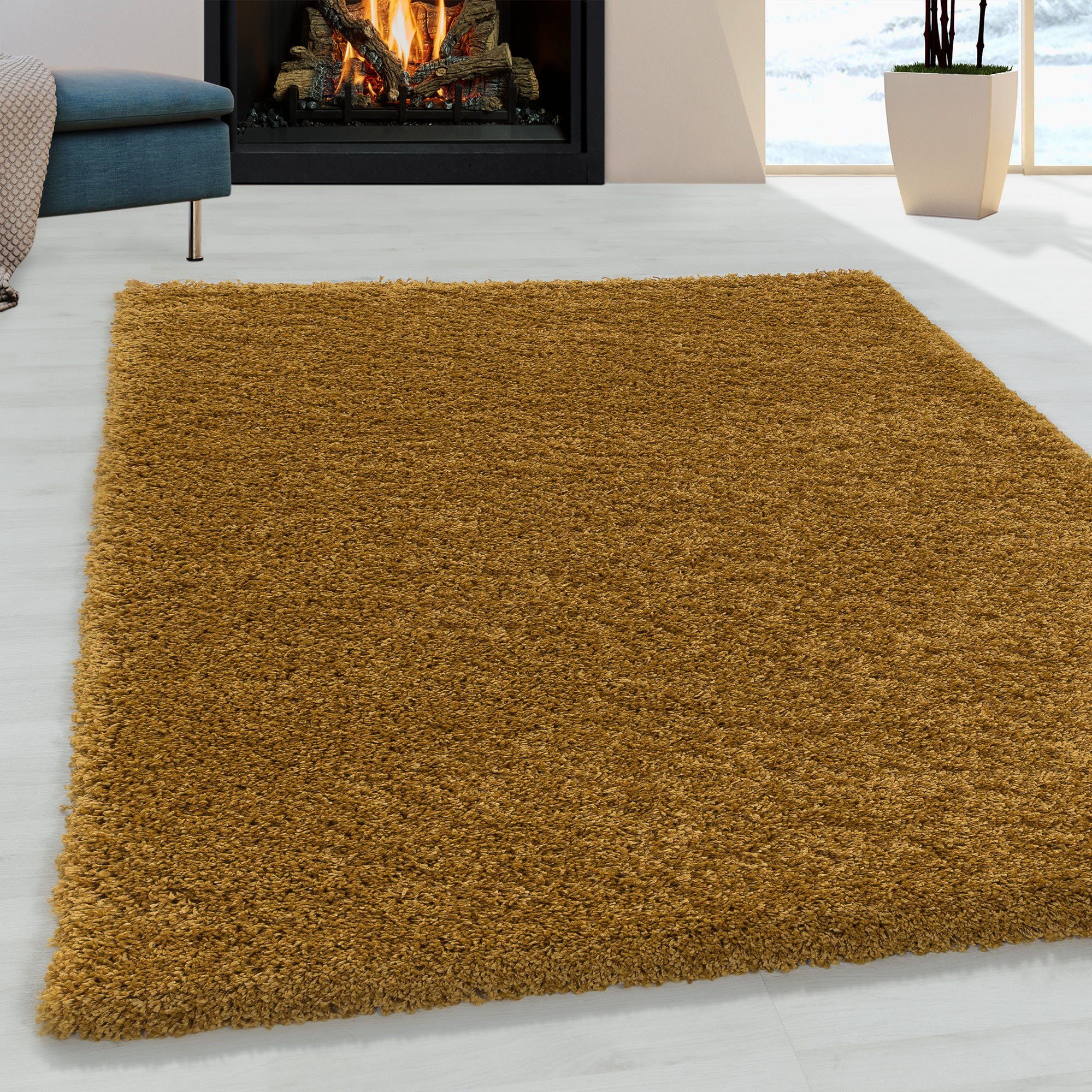 Ayyildiz Teppiche Hochflor-Teppich SYDNEY 3000, rechteckig,