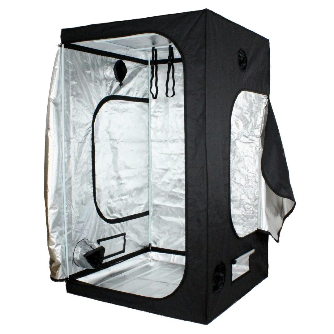 Growbird Gewächshaus Growbox 120x120x200 cm, Indoor