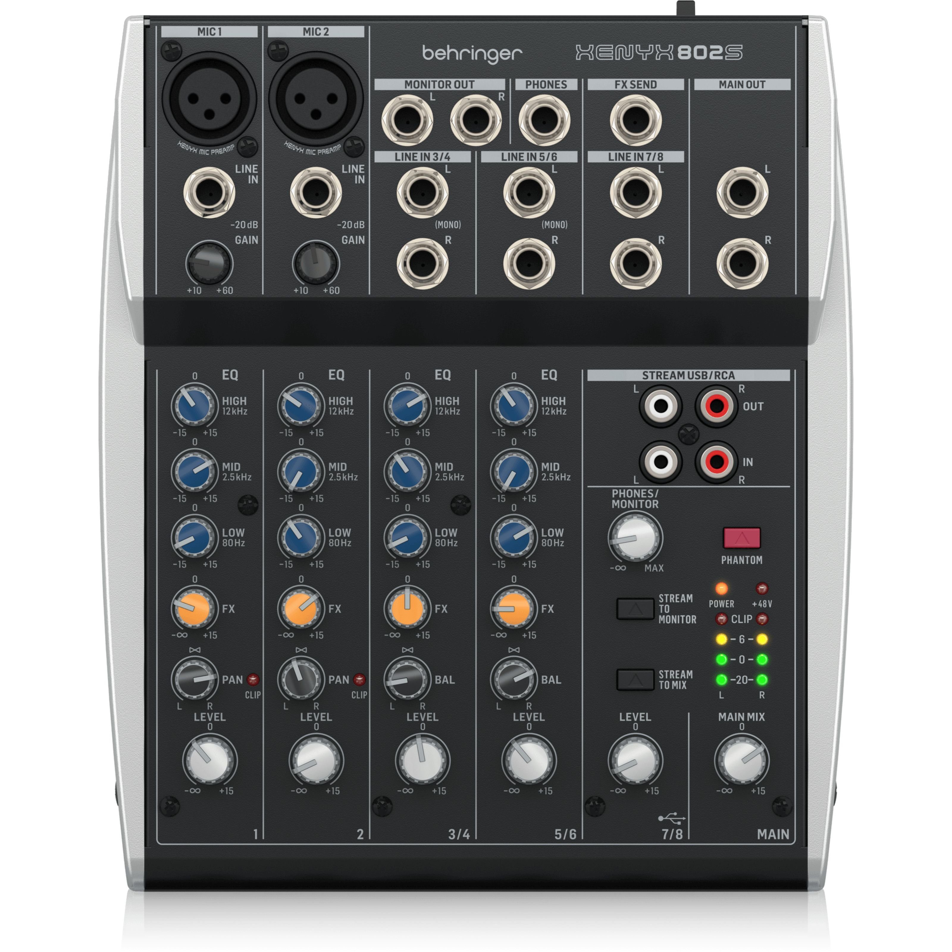 Behringer Mischpult, (PA Mischpulte, Analog Mixer),