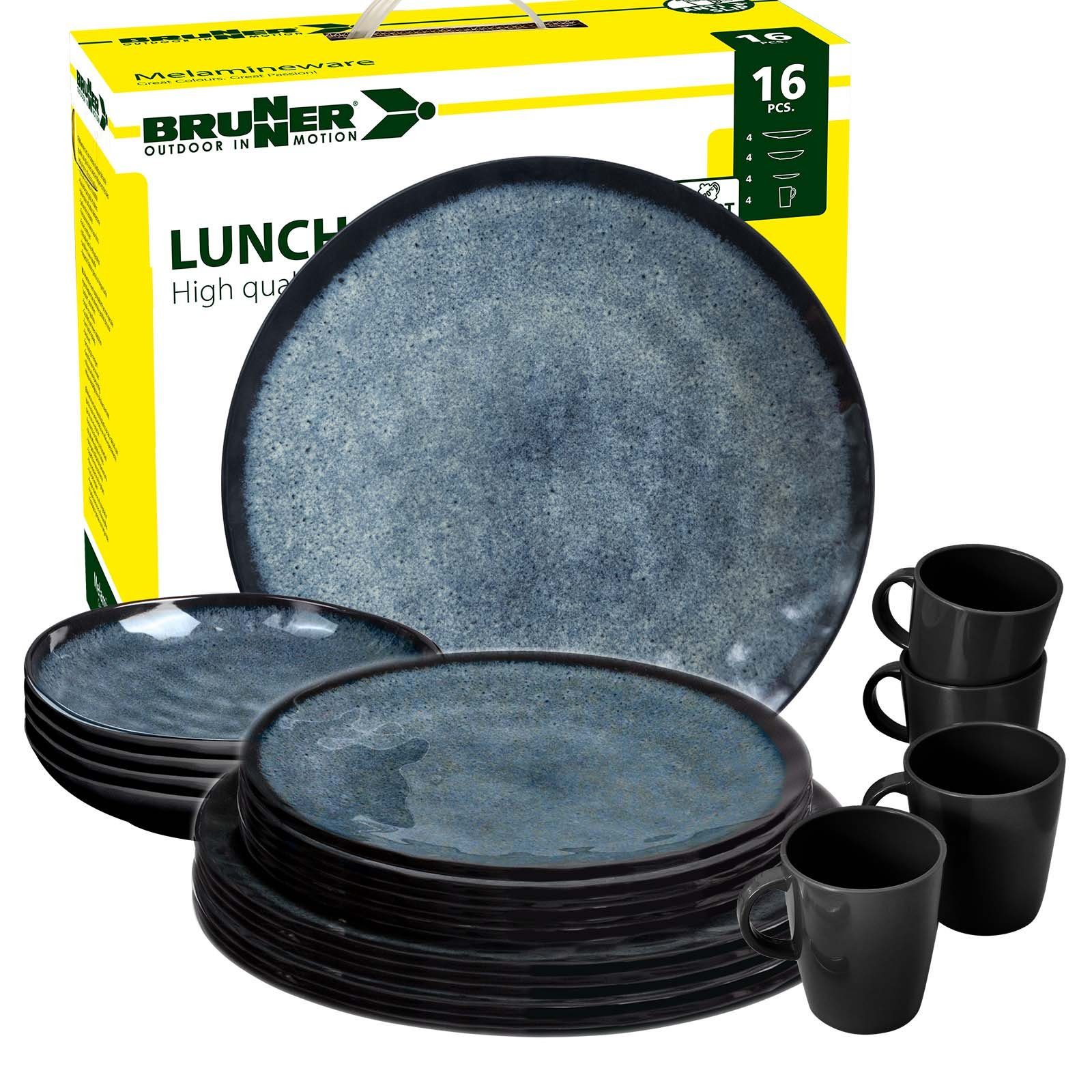 BRUNNER Geschirr-Set BRUNNER Camping Geschirrset VENETIAN