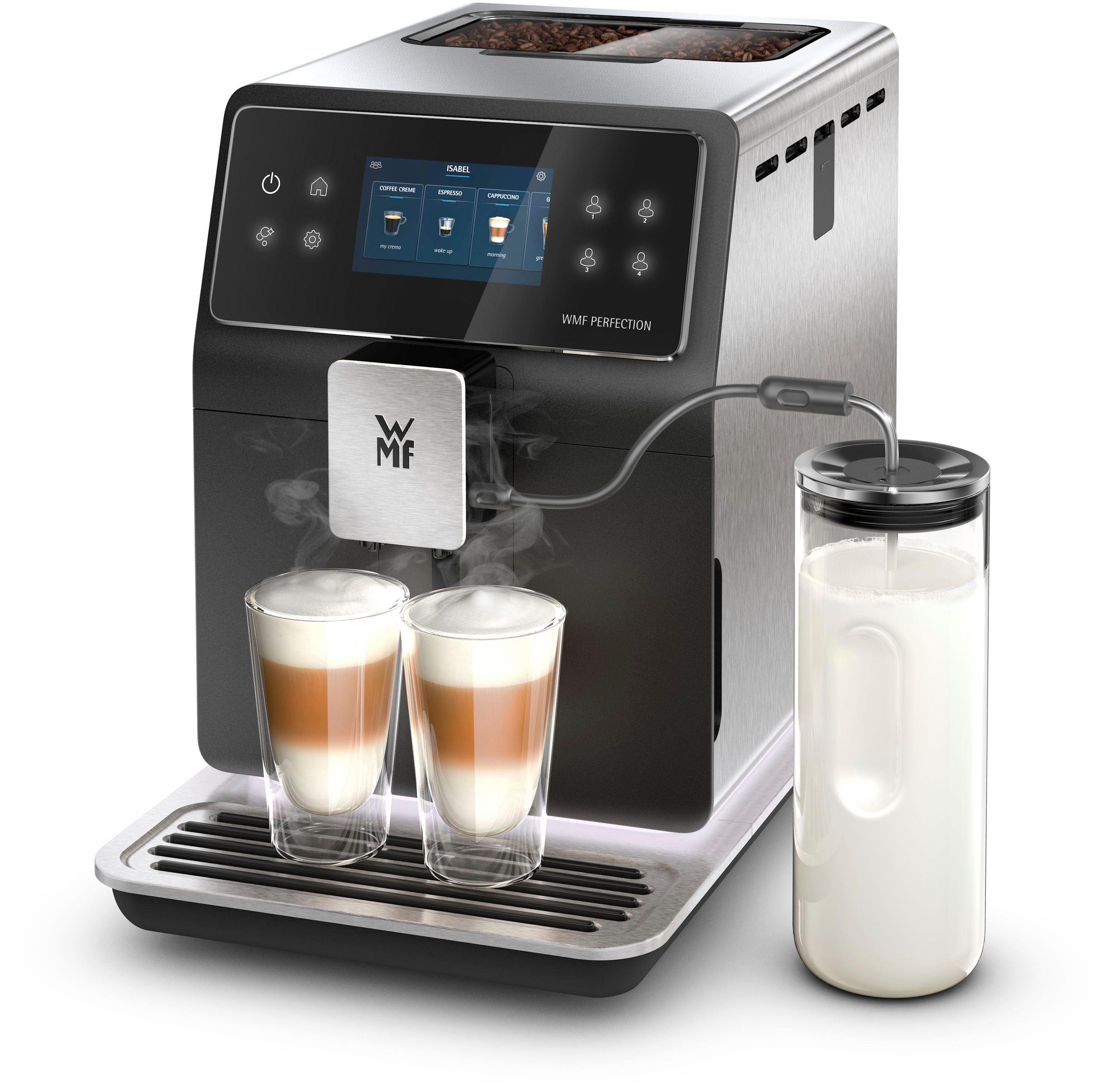 WMF Kaffeevollautomat Perfection 860L CP853D15, intuitive