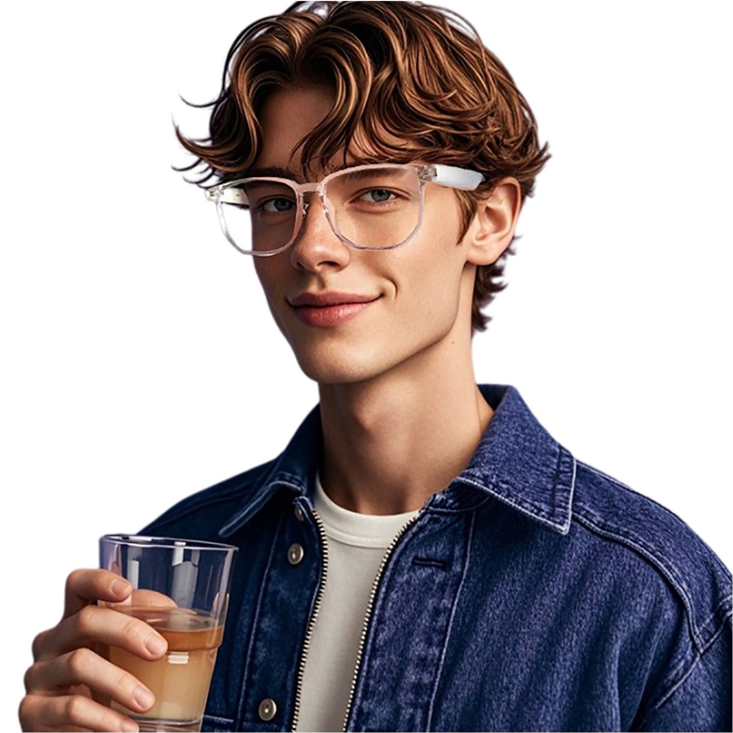 Refttenw Sonnenbrille Polarisierte Sonnenbrille mit Bluetooth-Lautsprecher,Smart