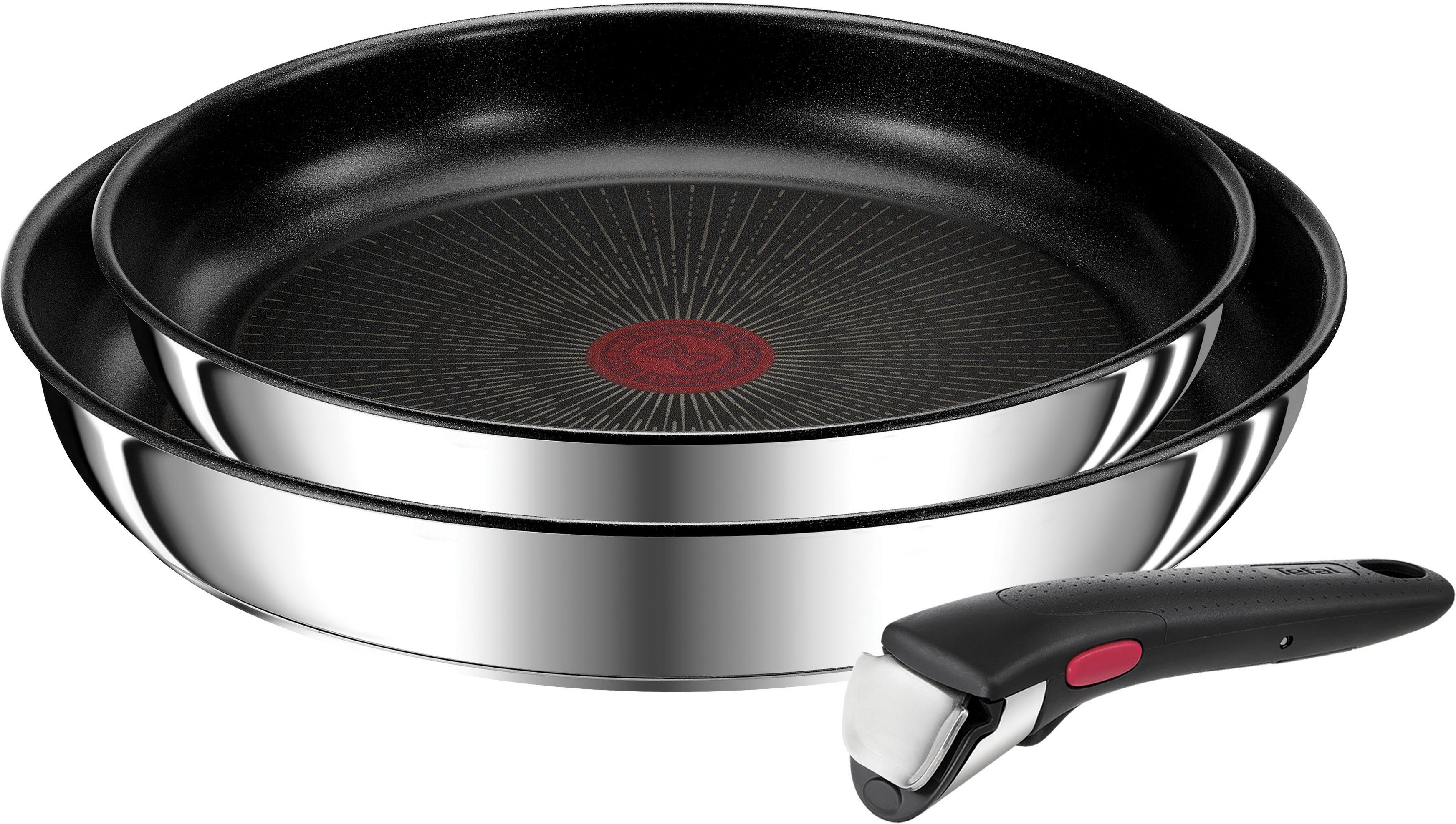 Tefal Pfannen-Set Ingenio Preference, Edelstahl (Set,