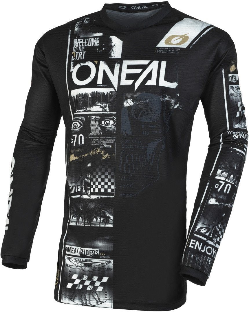 O’NEAL Motocross-Shirt Element Attack Motocross Jersey