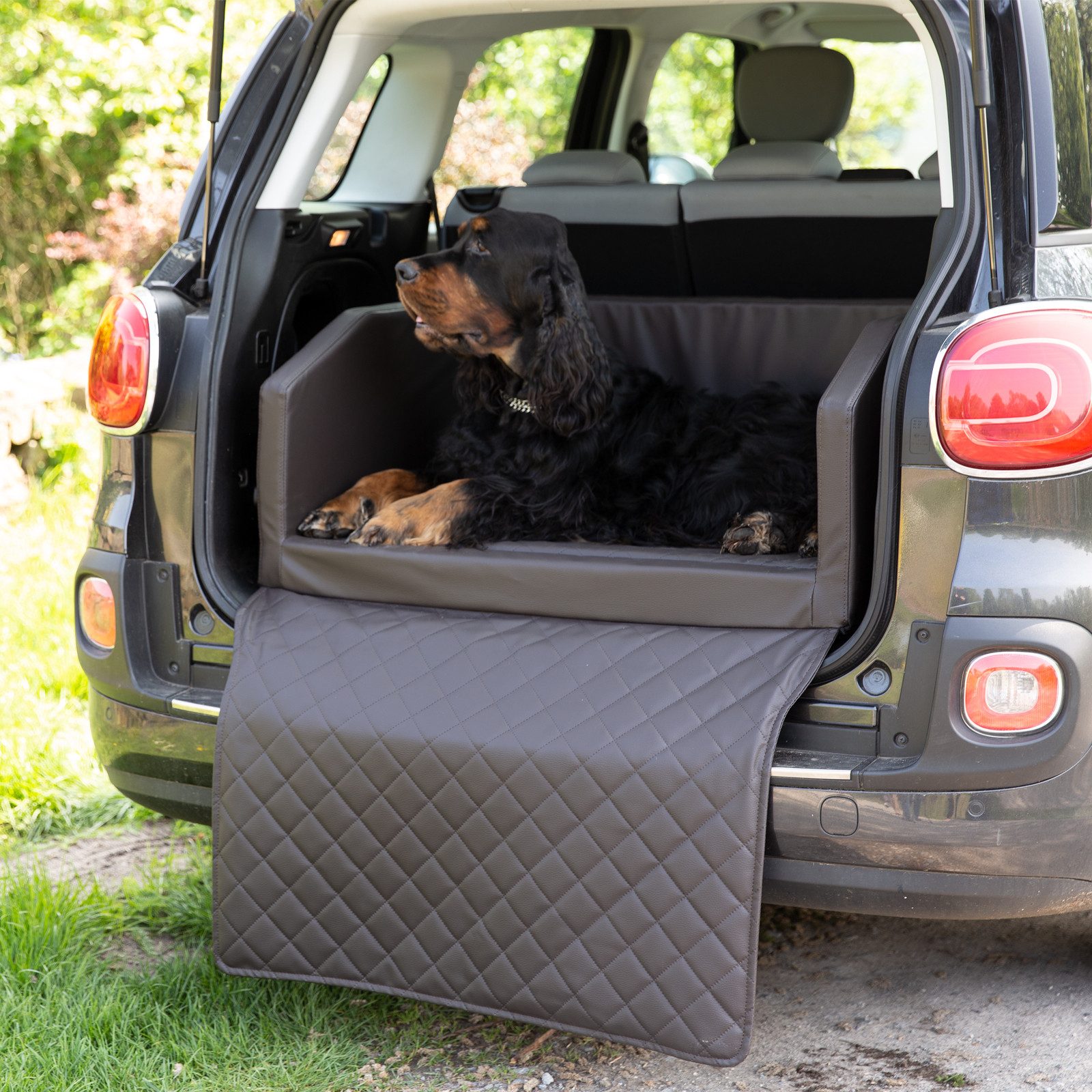 CopcoPet Tier-Autobett Autohundebett Braun 70 x