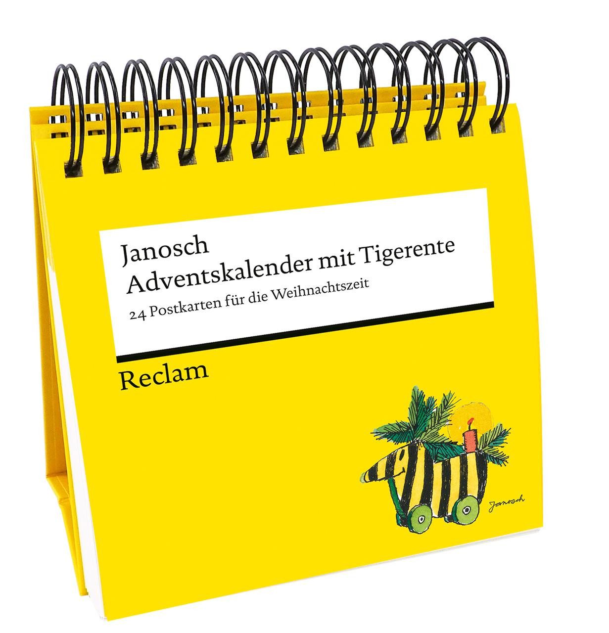 Adventskalender Adventskalender mit Tigerente. 24 Postkarten