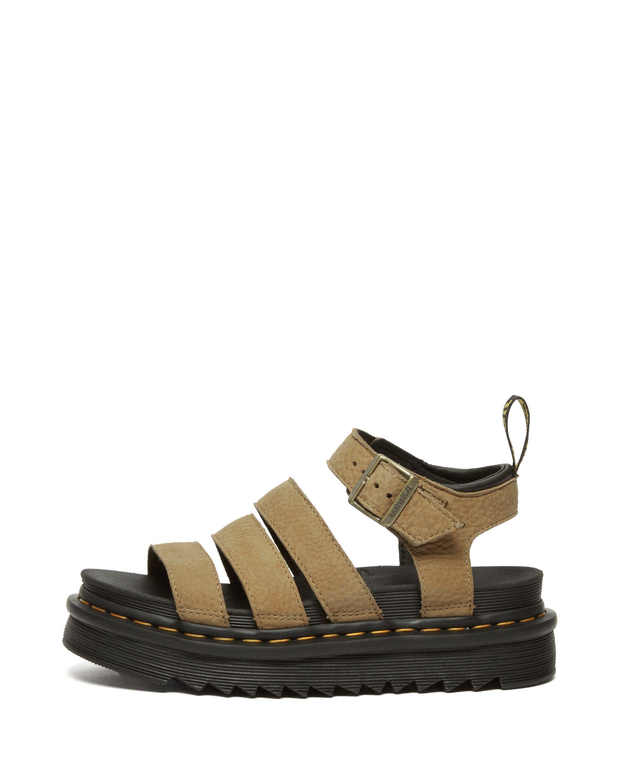 DR. MARTENS Blaire tumbled nubuck Sandale