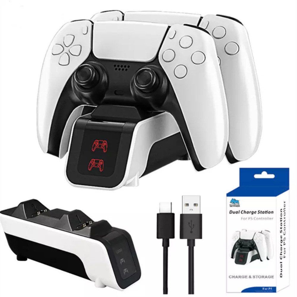 Revinta Ladestatusanzeige PS5 Controller Ladestation für
