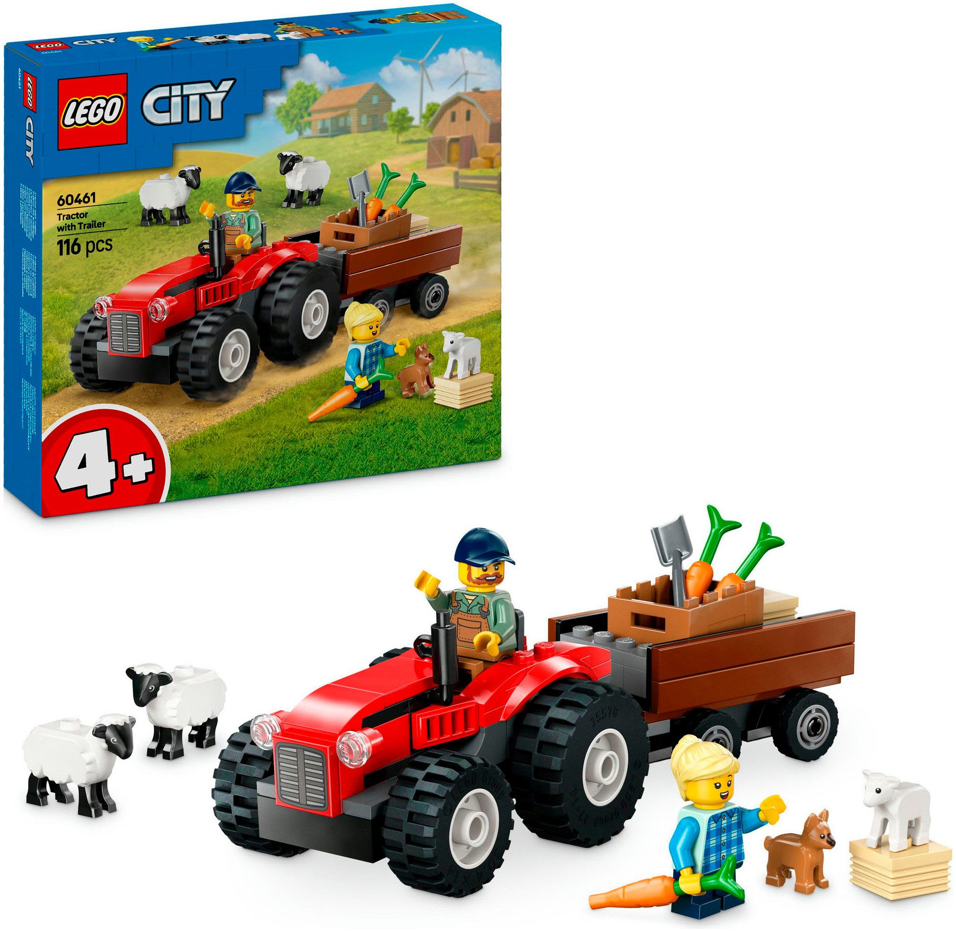 LEGO® Traktor mit Anhänger (60461), LEGO