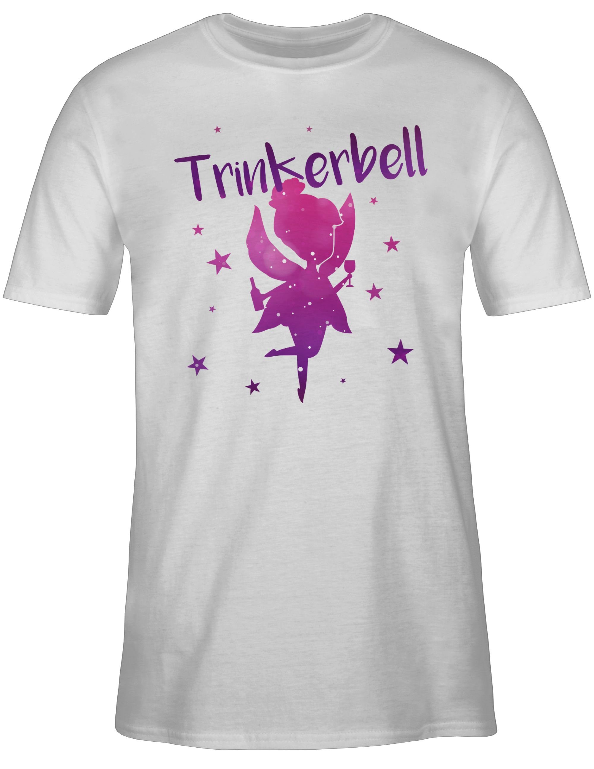 Shirtracer T-Shirt Trinkerbell I Alkohol Fee