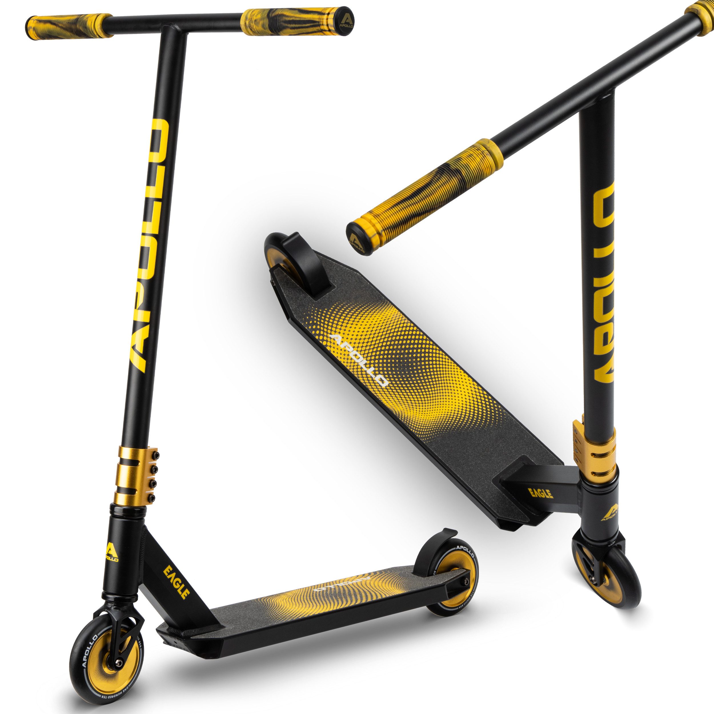 Apollo Stuntscooter Eagle, eloxierter Profi Stuntroller