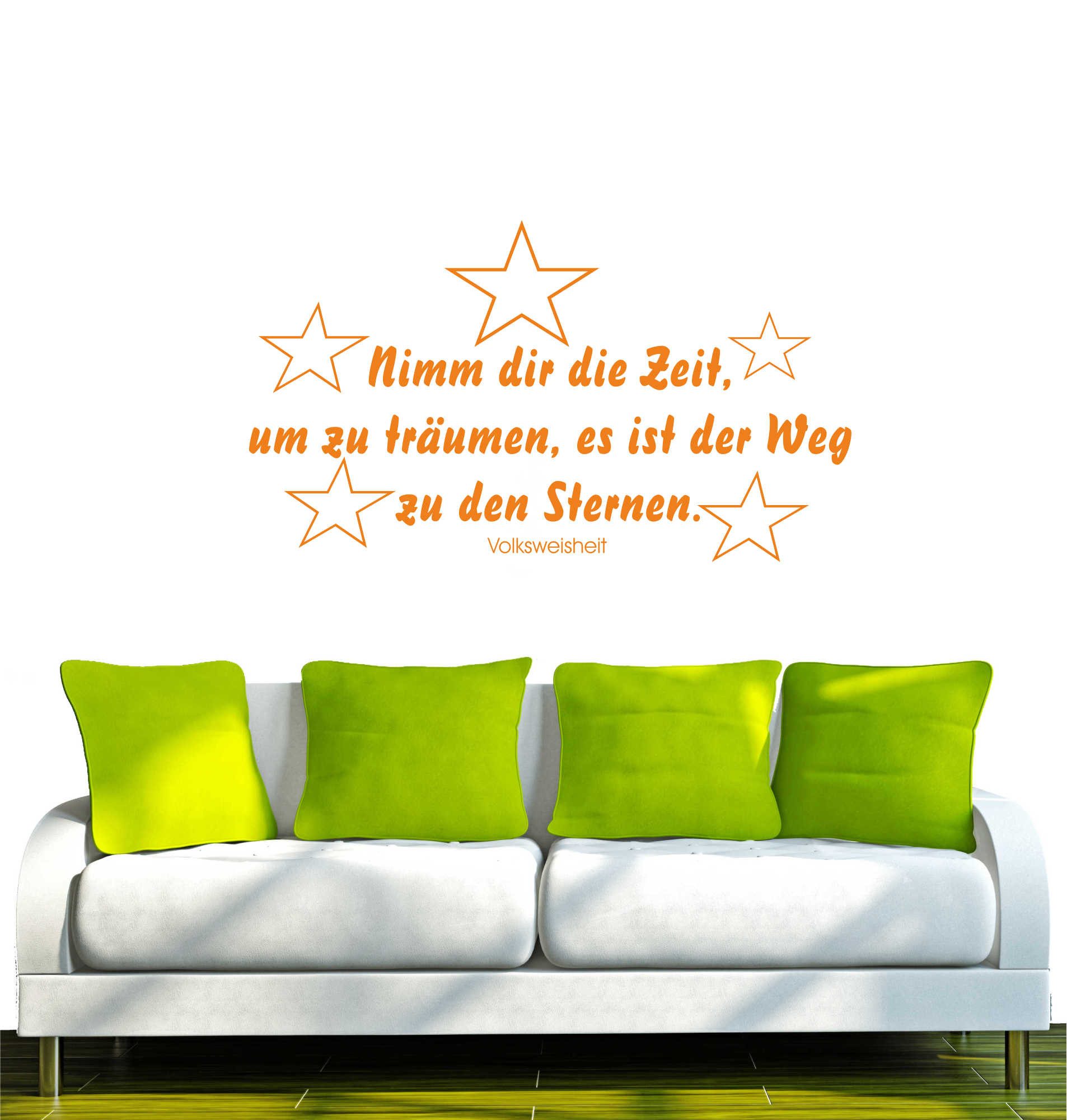 INDIGOS UG Wandtattoo Wandtattoo - Wandaufkleber
